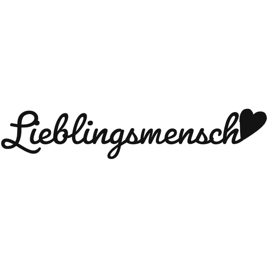 queence Wandtattoo »LIEBLINGSMENSCH«, (1 St.)