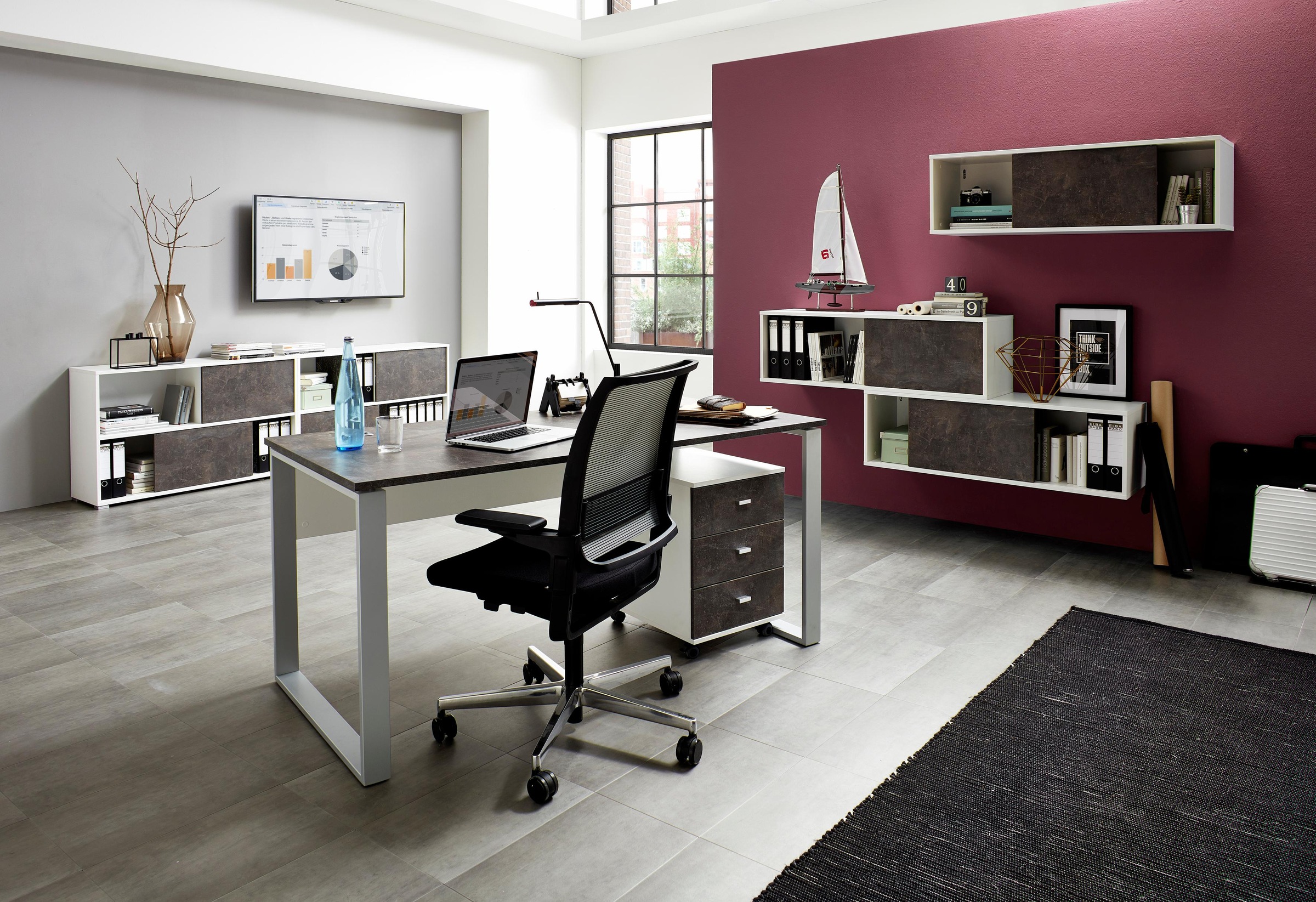 Büro-Set »Altino«, (Set, 2 tlg.)