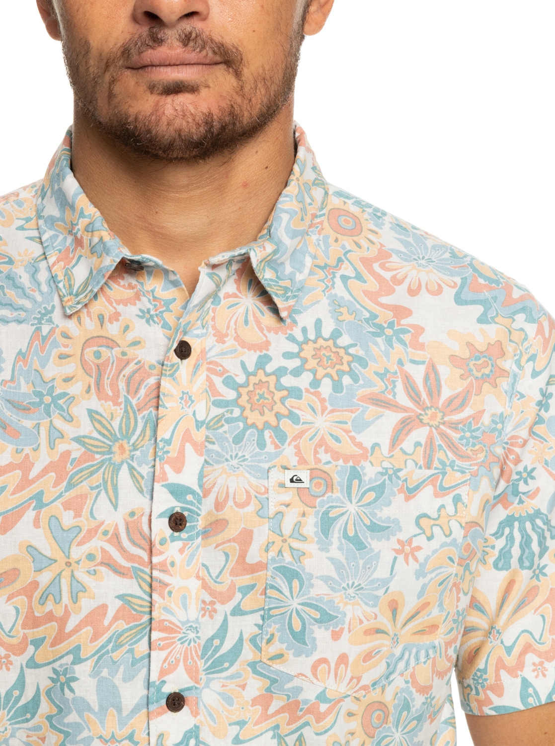 Quiksilver Kurzarmhemd »Surfadelica«