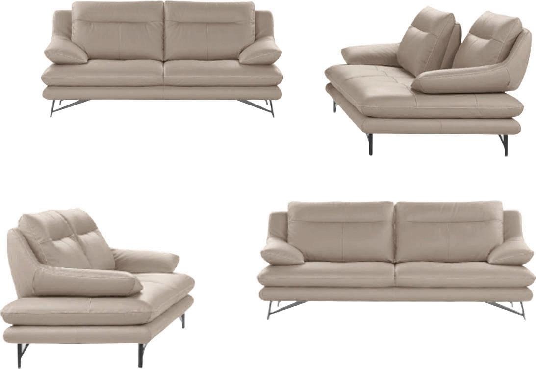 CALIA ITALIA 2,5-Sitzer »Cezanne, italienisches Design trifft erstklassigen Sitzkomfort, Leder«, Edles Designsofa in besonders langlebigen & pflegeleichten Lederarten