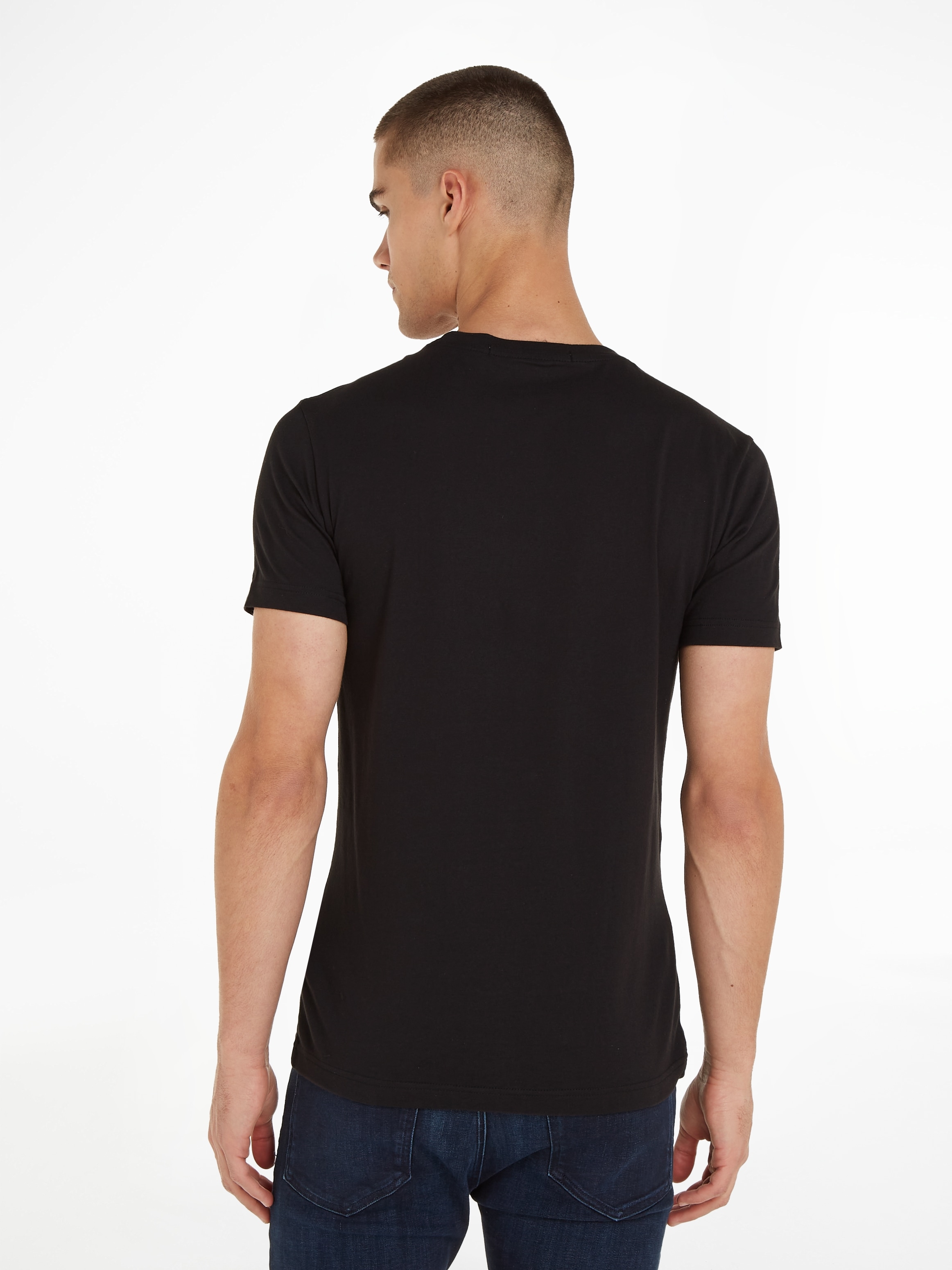 Calvin Klein Jeans T-Shirt »CORE INSTITUTIONAL LOGO SLIM TEE«, mit logo-Schriftzug