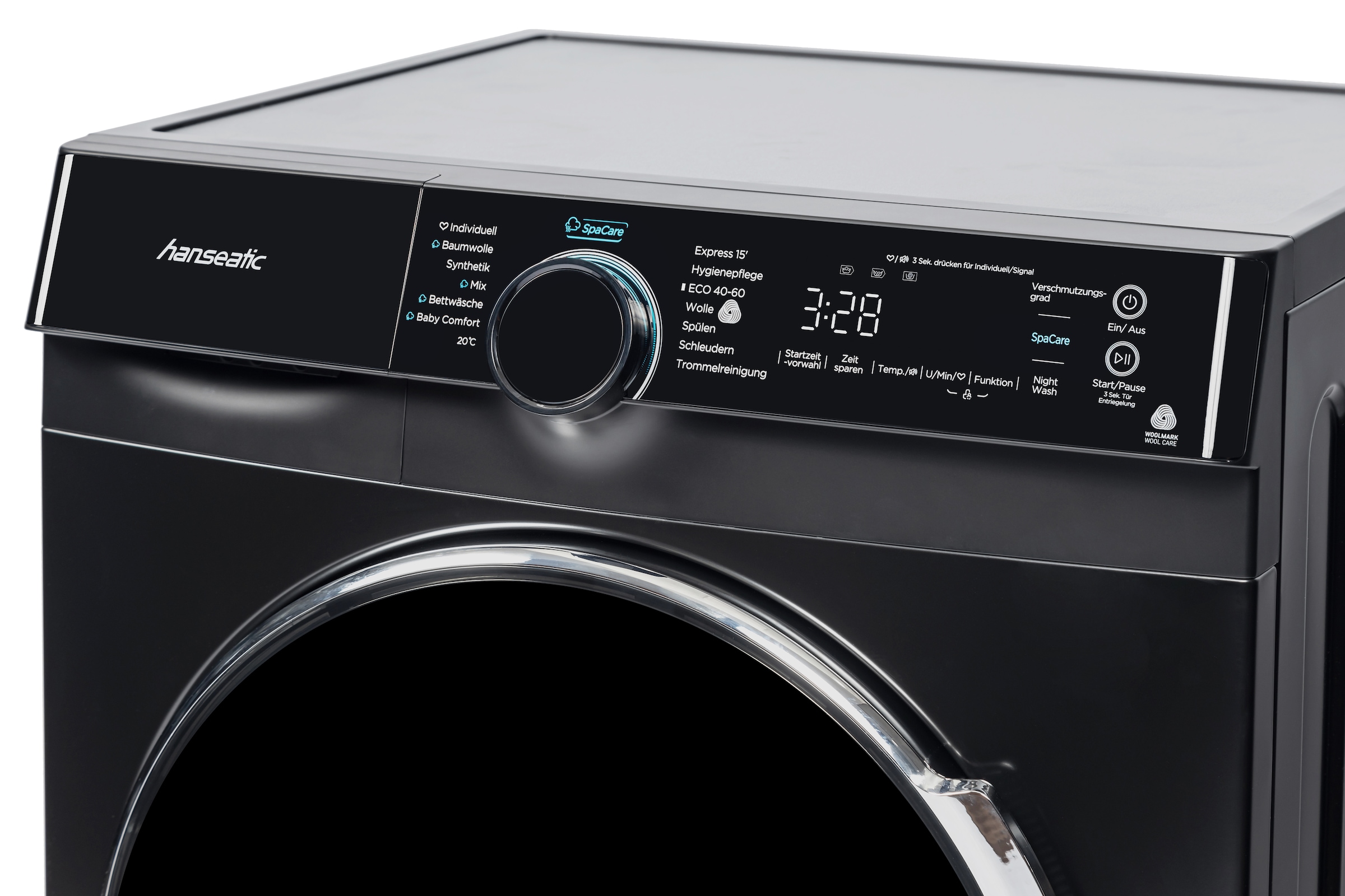 Hanseatic Waschmaschine »HWMK814A1BI«, 8 kg, 1400 U/min, Überlaufschutzsystem