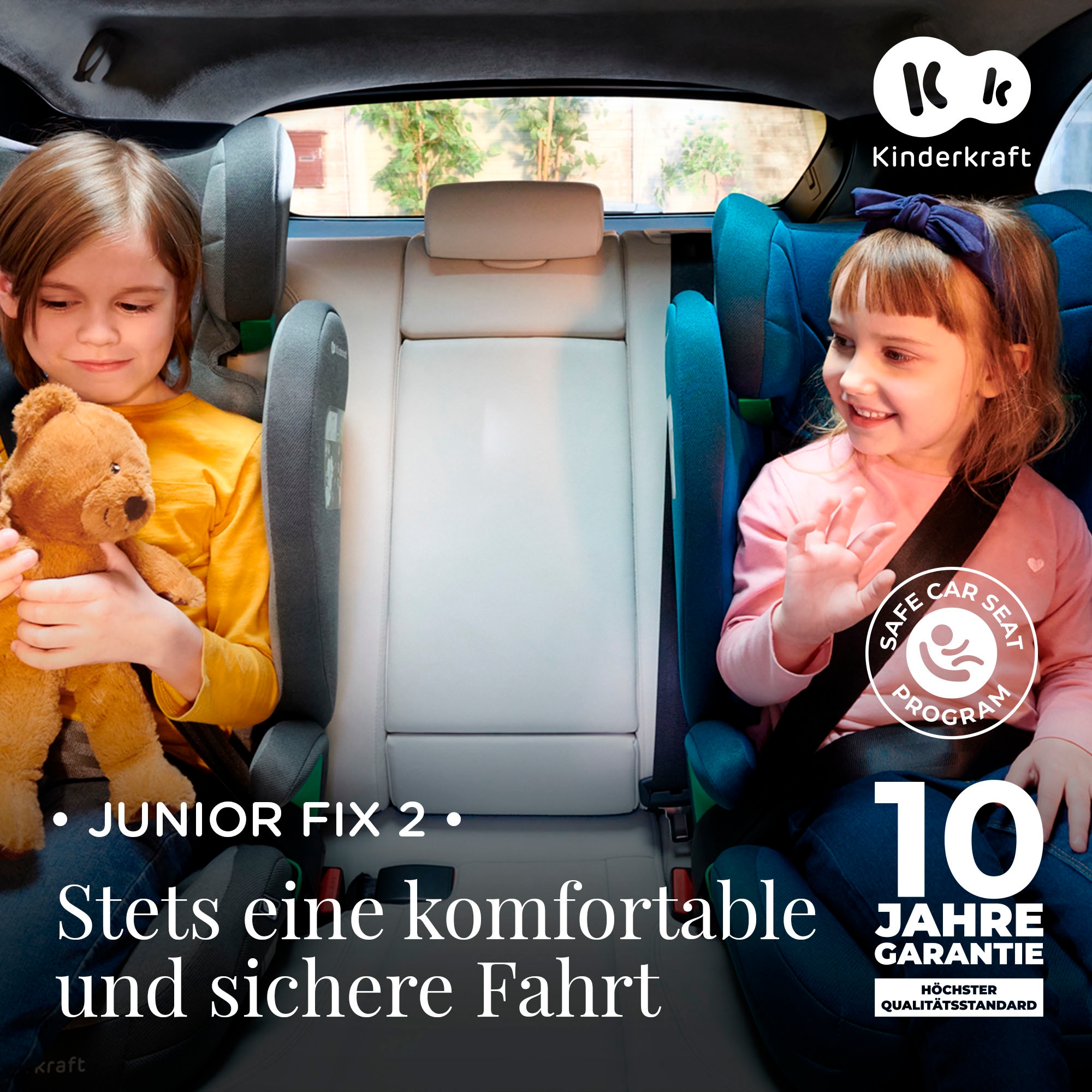 Kinderkraft Autokindersitz »JUNIOR FIX 2 i-Size« Klasse II / III (15-36 kg)