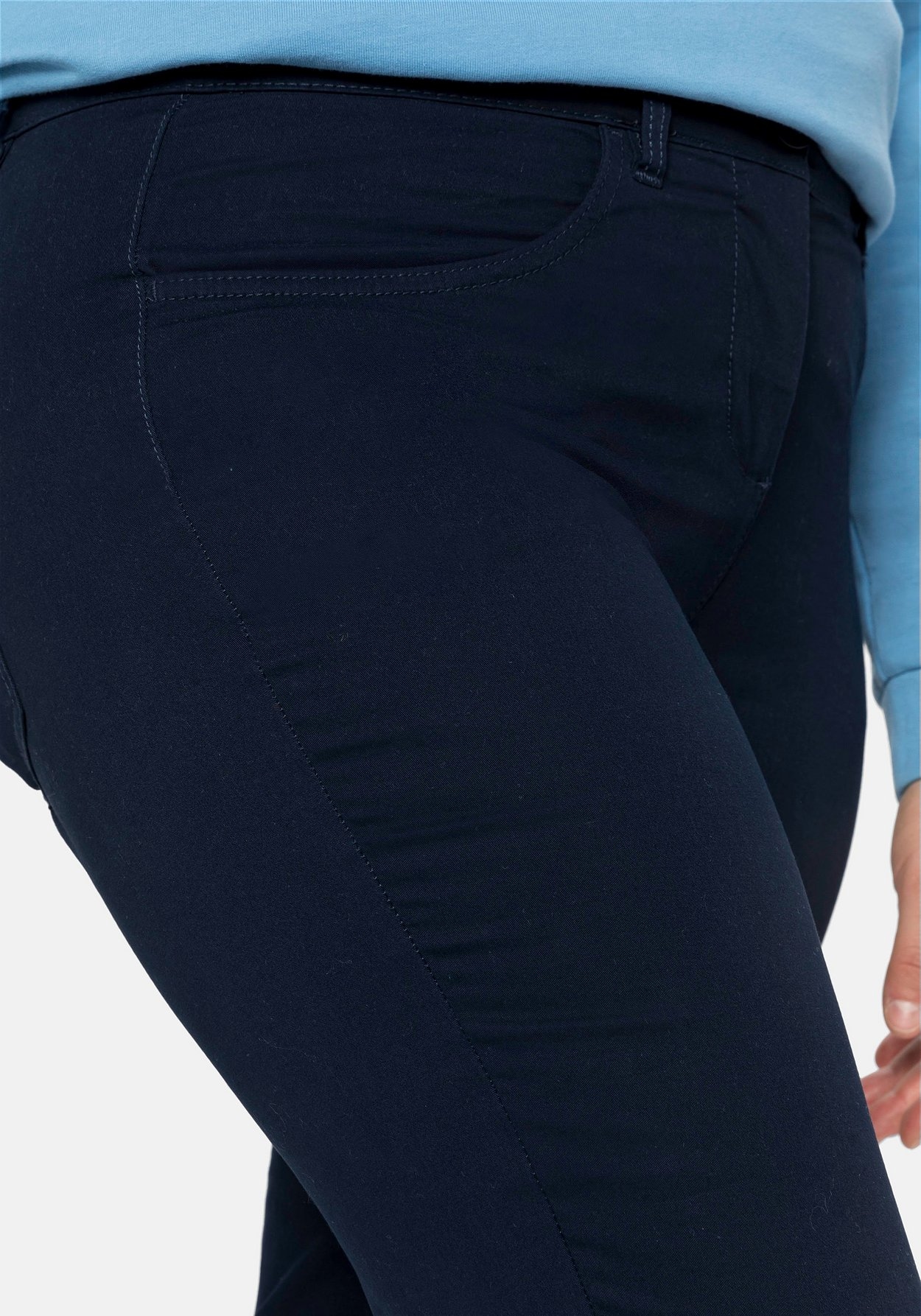 Sheego 7/8-Hose »7/8-Hose in Baumwoll-Stretch-Qualität«