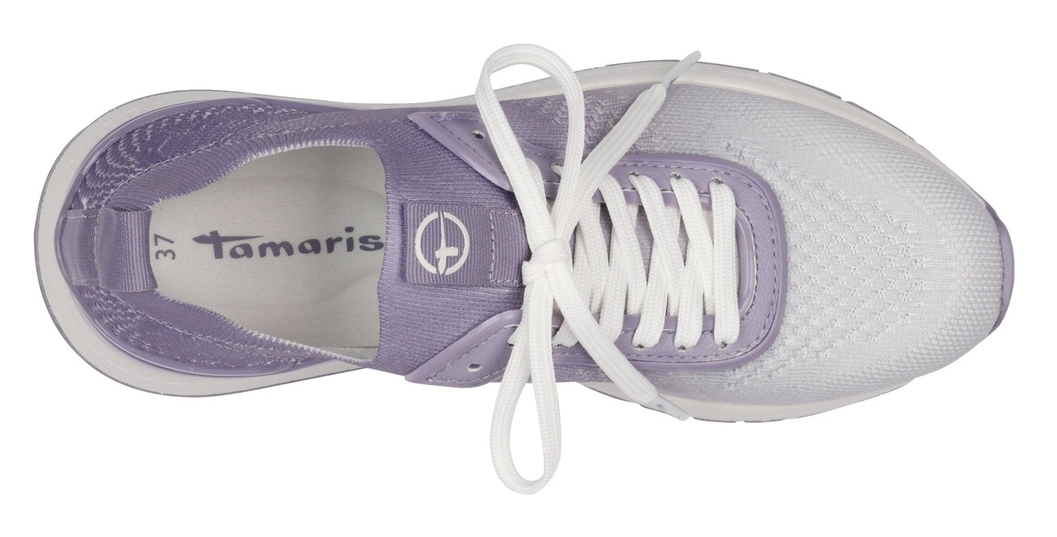 Tamaris Slip-On Sneaker, Freizeitschuh, Halbschuh, Slipper mit dezentem Farbverlauf