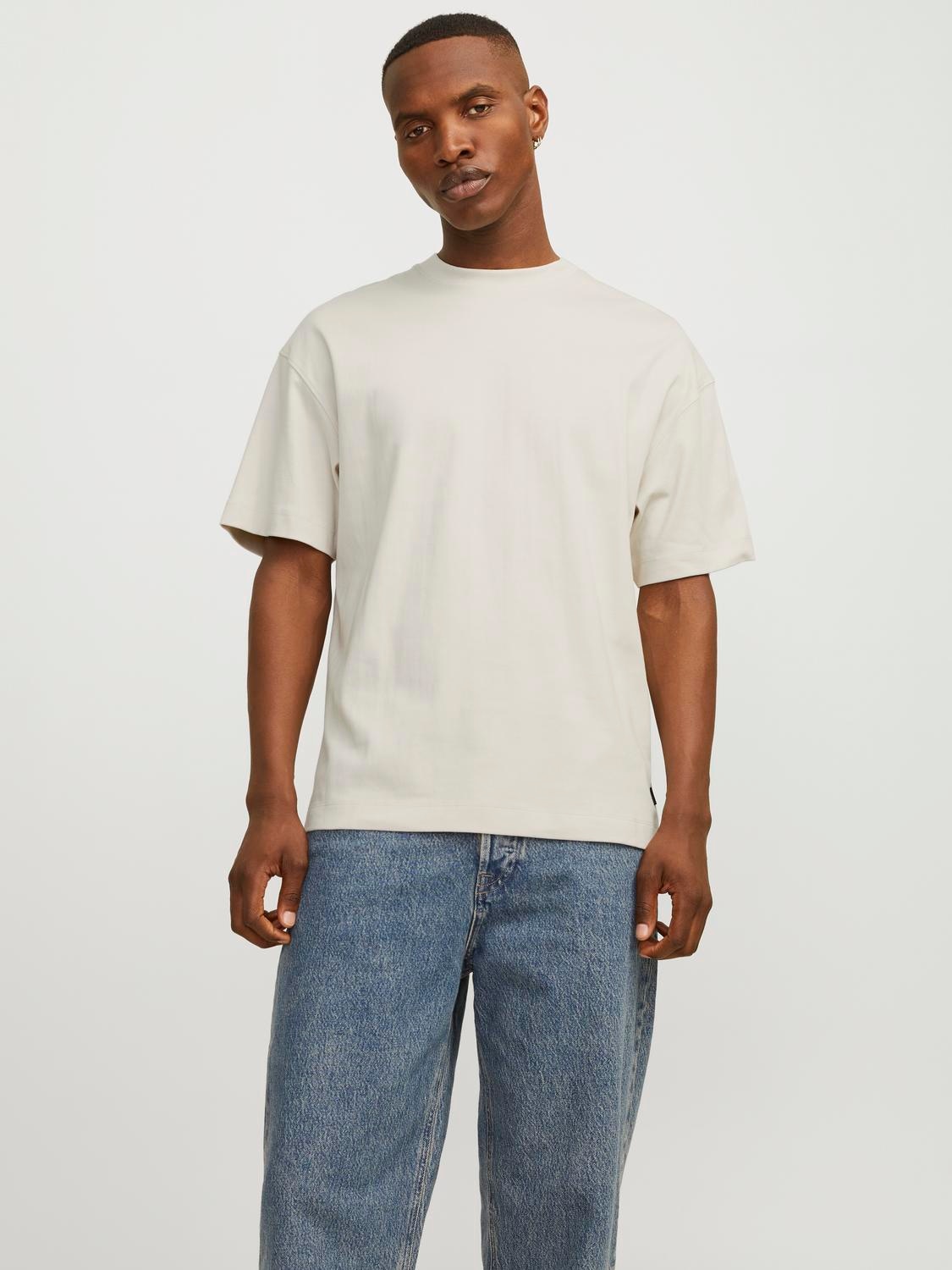 Jack & Jones Rundhalsshirt »JJEURBAN EDGE TEE SS O-NECK NOOS«, mit Rundhalsausschnitt