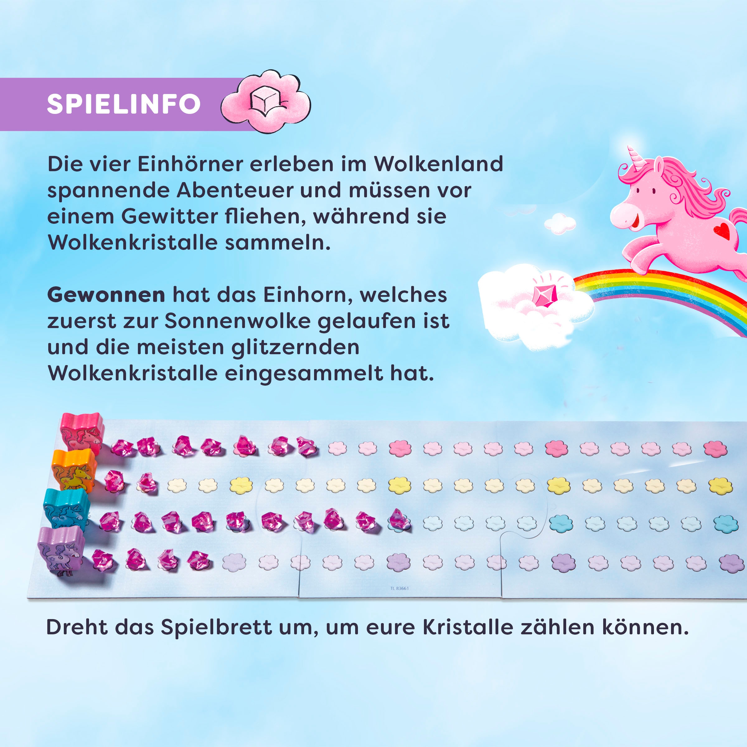 Haba Spiel »Einhorn Glitzerglück Wolkenschatz« Made in Germany