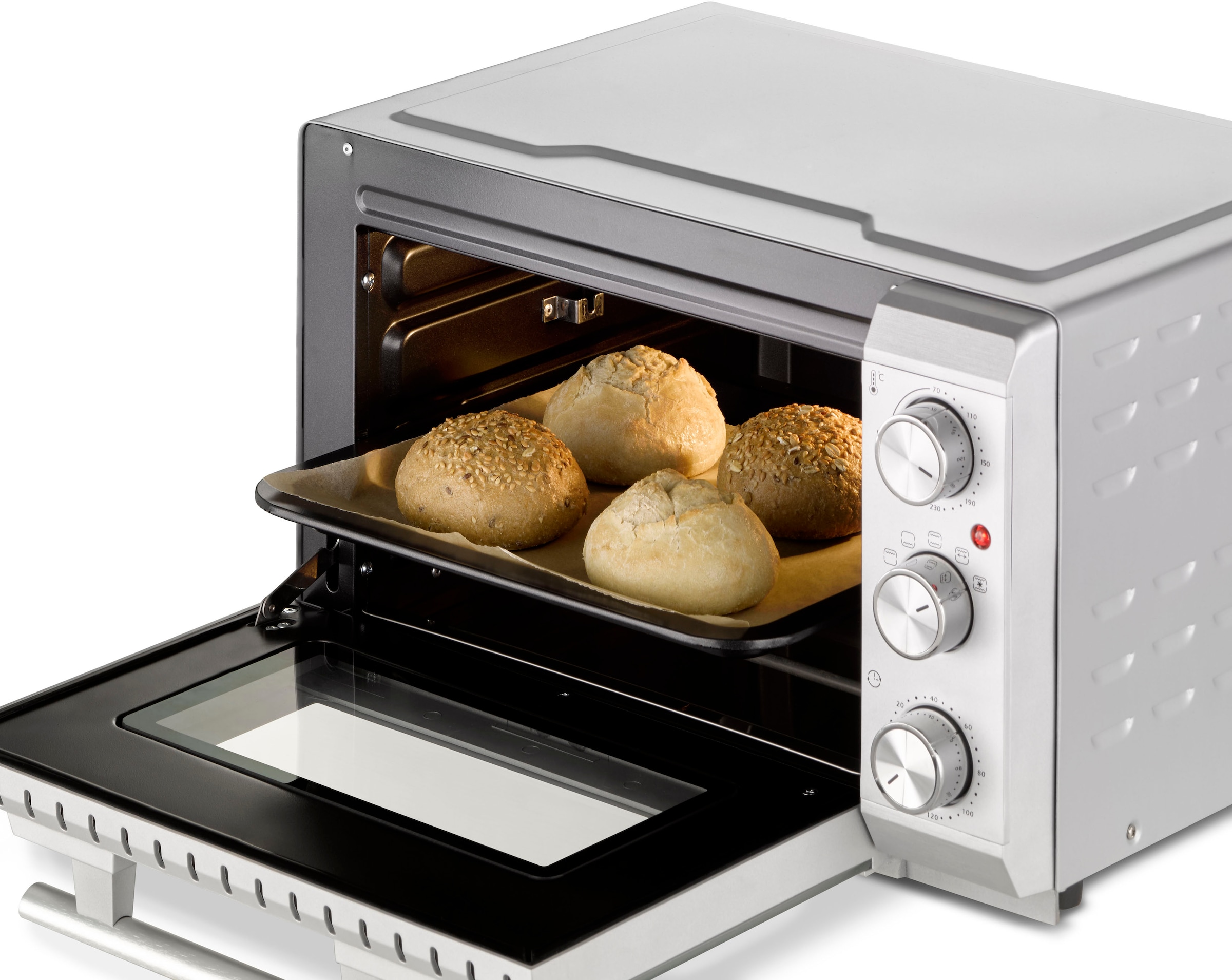 Caso Minibackofen »TO 20 SilverStyle«