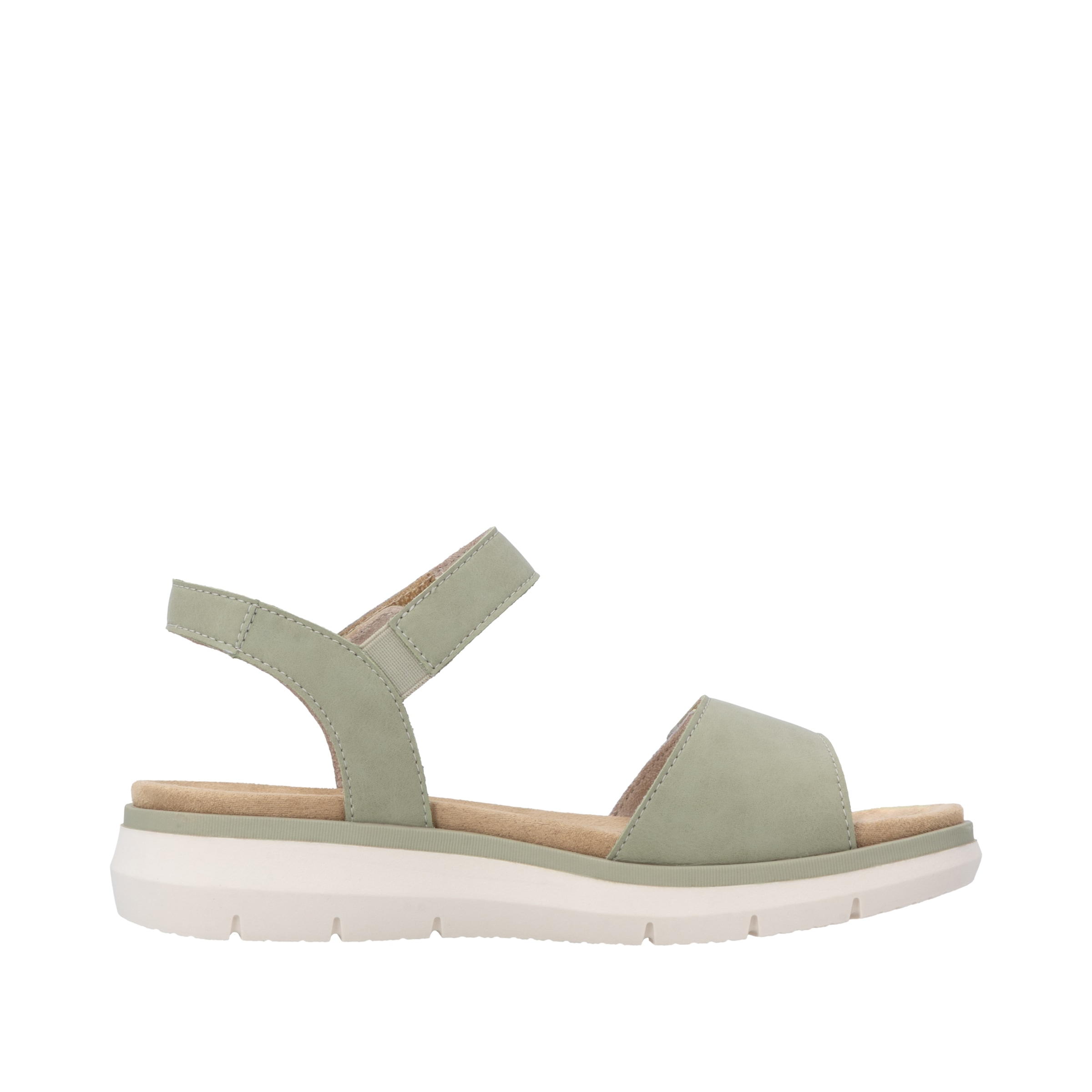 Remonte Keilsandalette  Sommerschuh, Sandalette mit zwei Klettverschlüssen