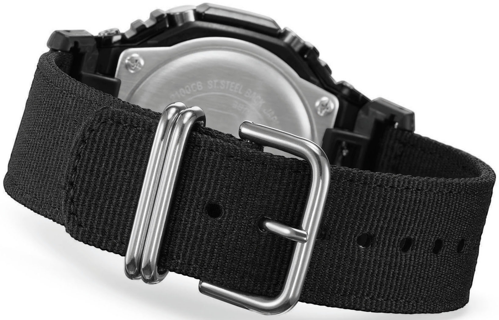 CASIO G-SHOCK Chronograph, Quarzuhr,Armbanduhr,Herrenuhr,digital, bis 20bar wasserd.Textilarmband