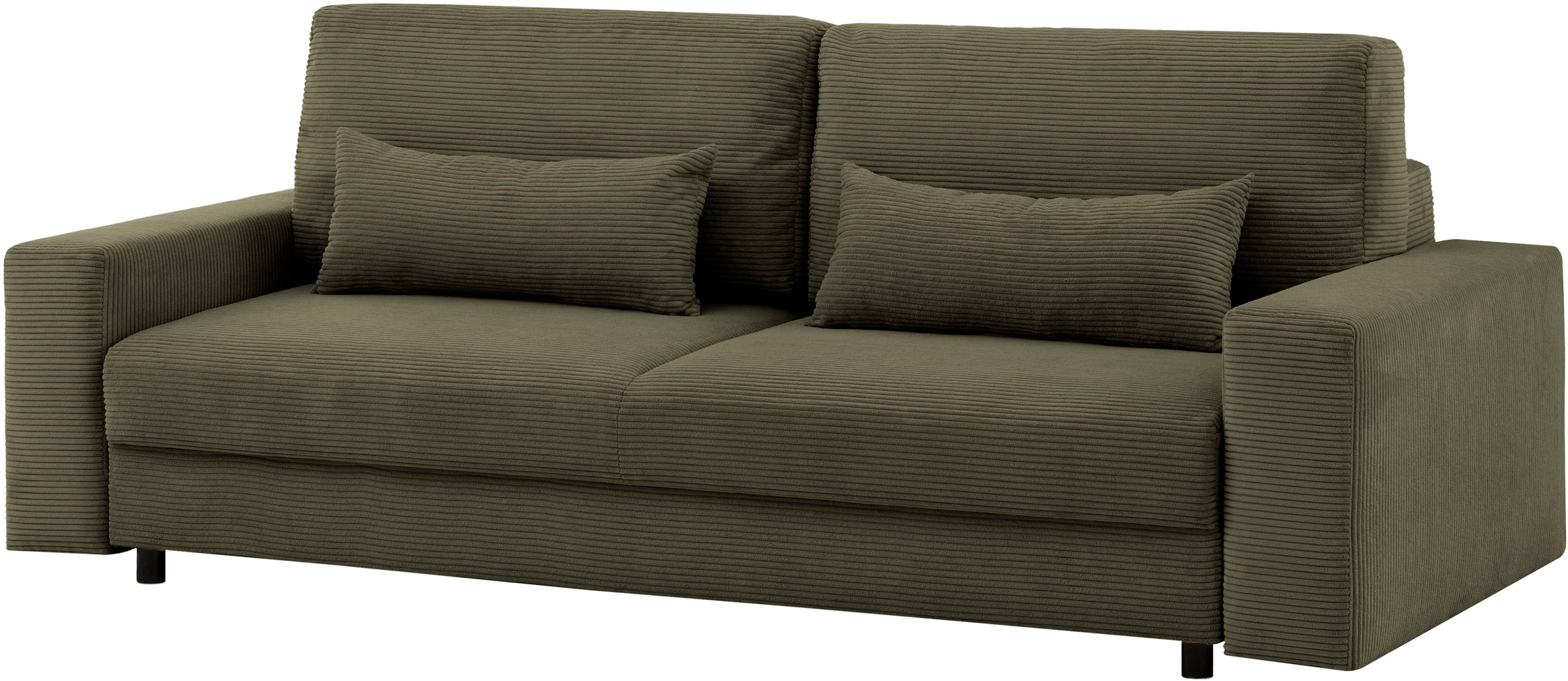 LeGer Home by Lena Gercke Schlafsofa »Imoga, Polster mit Schlaffunktion, 3-Sitzer Sofa, Couch mit Bettkasten«, in modernen Farben und Stoffen, Bettfunktion, Liegefläche: 200x150 cm