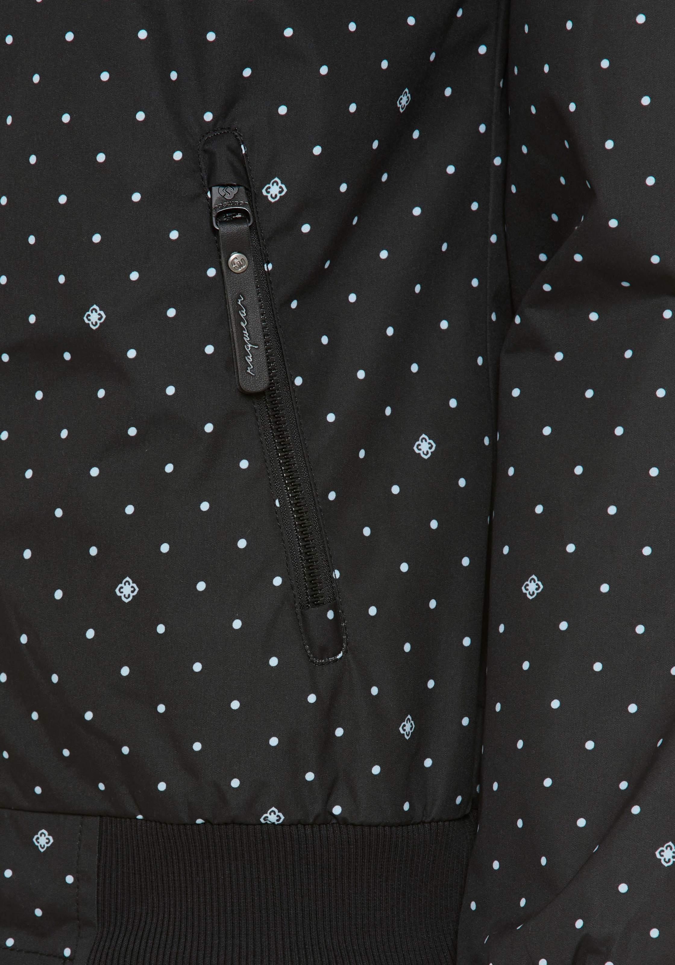 Ragwear Outdoorjacke »NUGGIE DOTS O« mit Kapuze