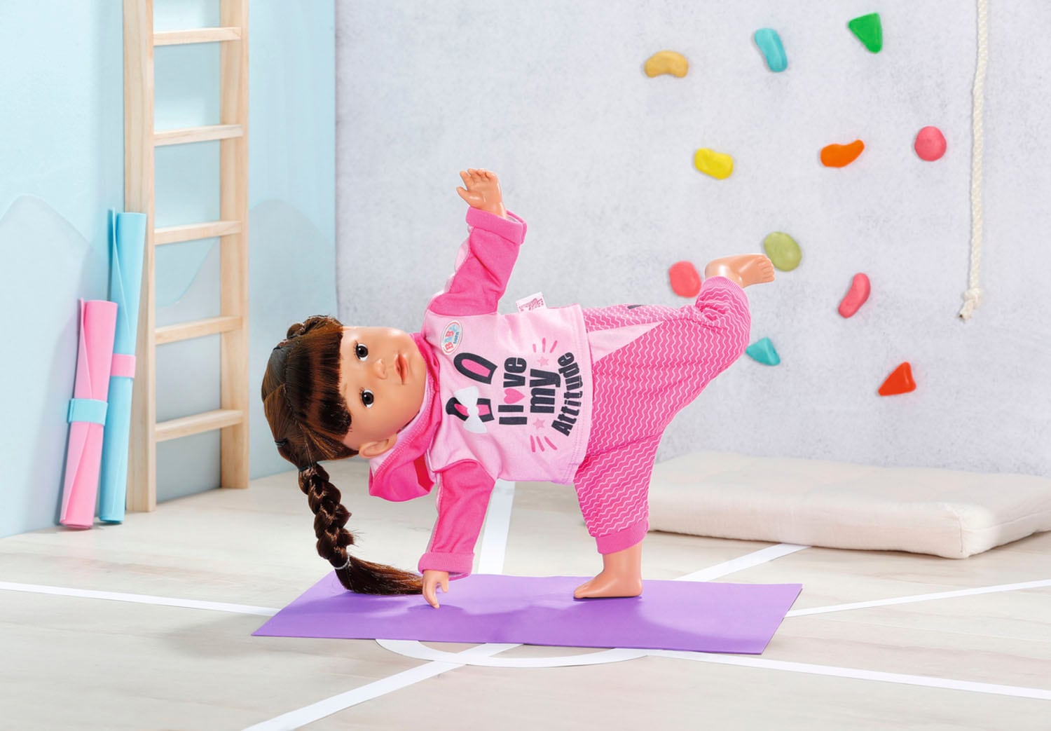 Baby Born Stehpuppe »Style&Play, Sister brünett, 43 cm«