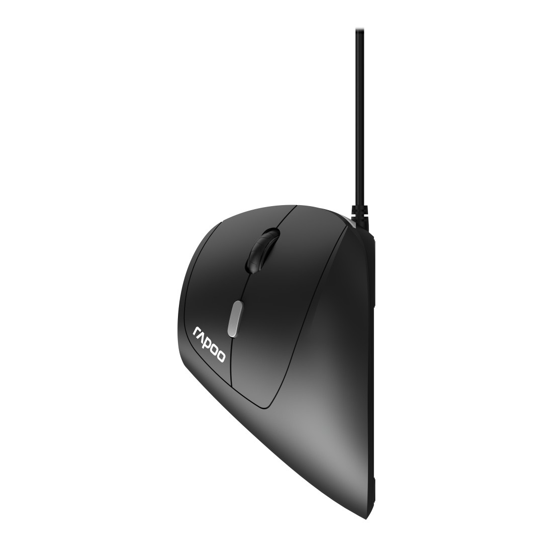 Rapoo ergonomische Maus »EV200 Kabelgebunden, Schwarz«, kabelgebunden
