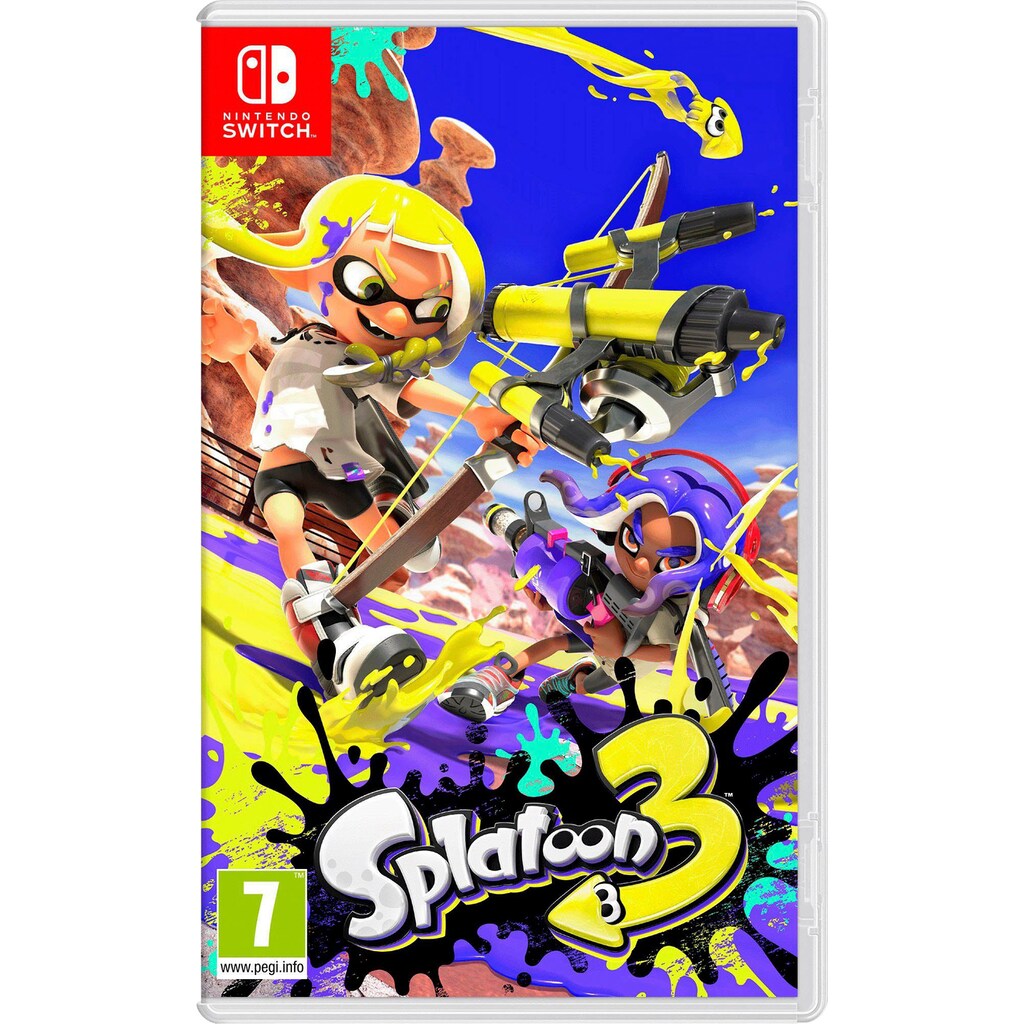 Nintendo Switch Konsolen-Set »NSW OLED Splatoon 3-Edition + Splatoon 3«