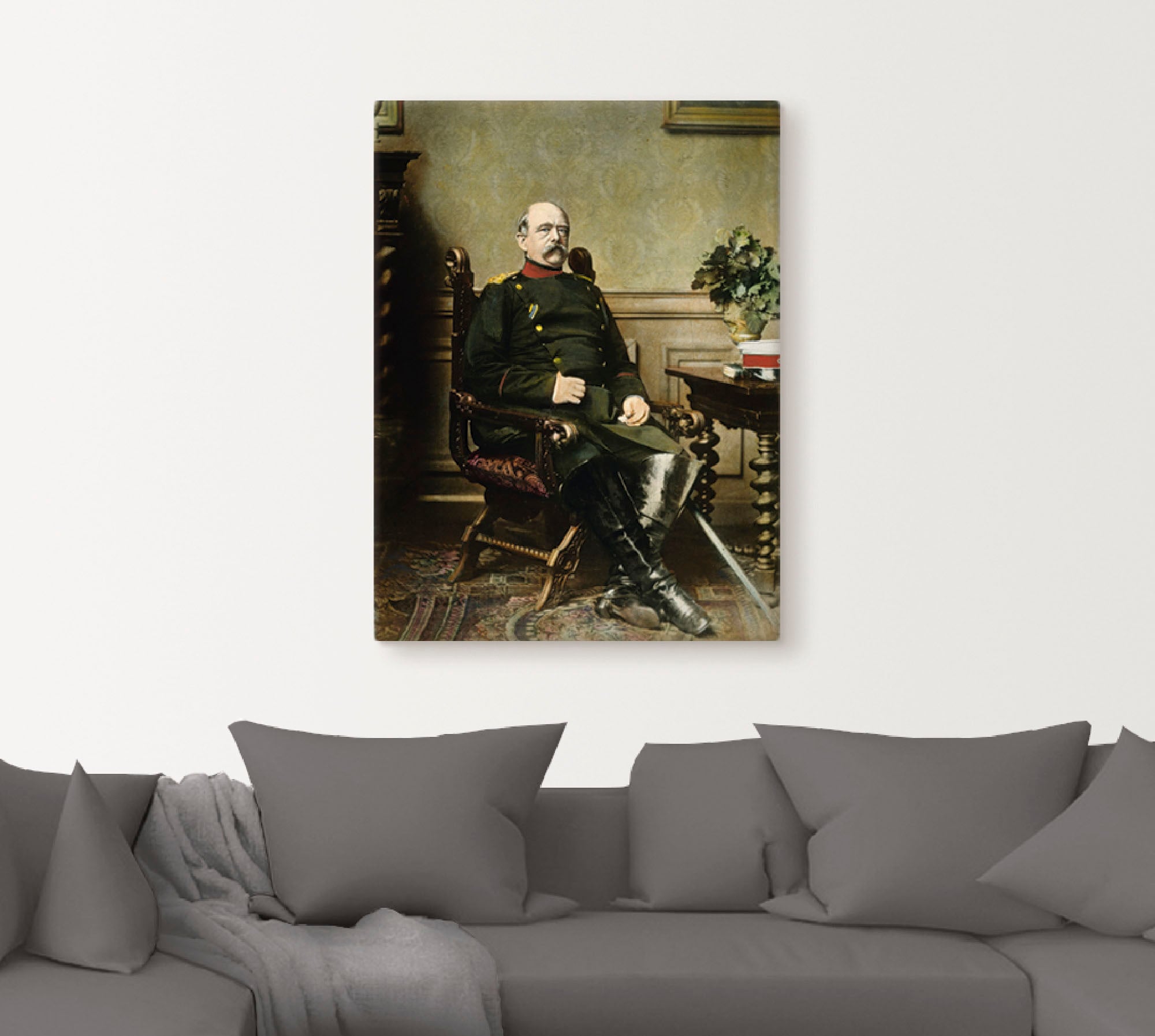 Artland Wandbild »Otto von Bismarck«, Menschen, (1 St.), als Leinwandbild, Poster in verschied. Größen