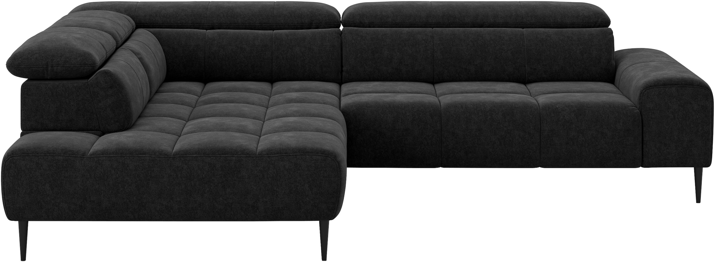 COTTA Ecksofa »Theo L-Form, B: 298 cm« mit Kopfteilverstellung, optional Sitztiefenverstellung