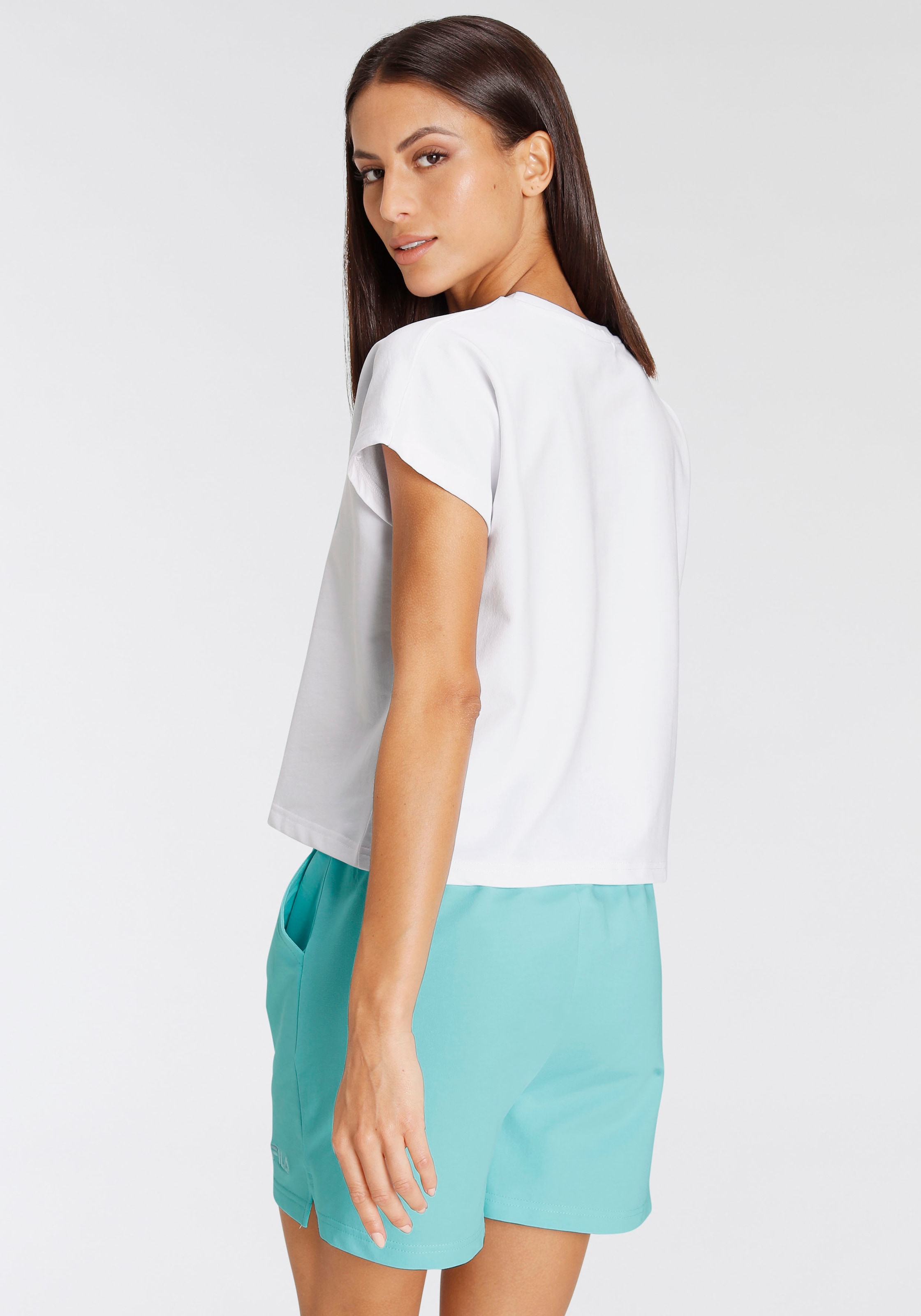 Fila Shorty, (Set, 2 tlg.), mit Markenlogo Frontdruck