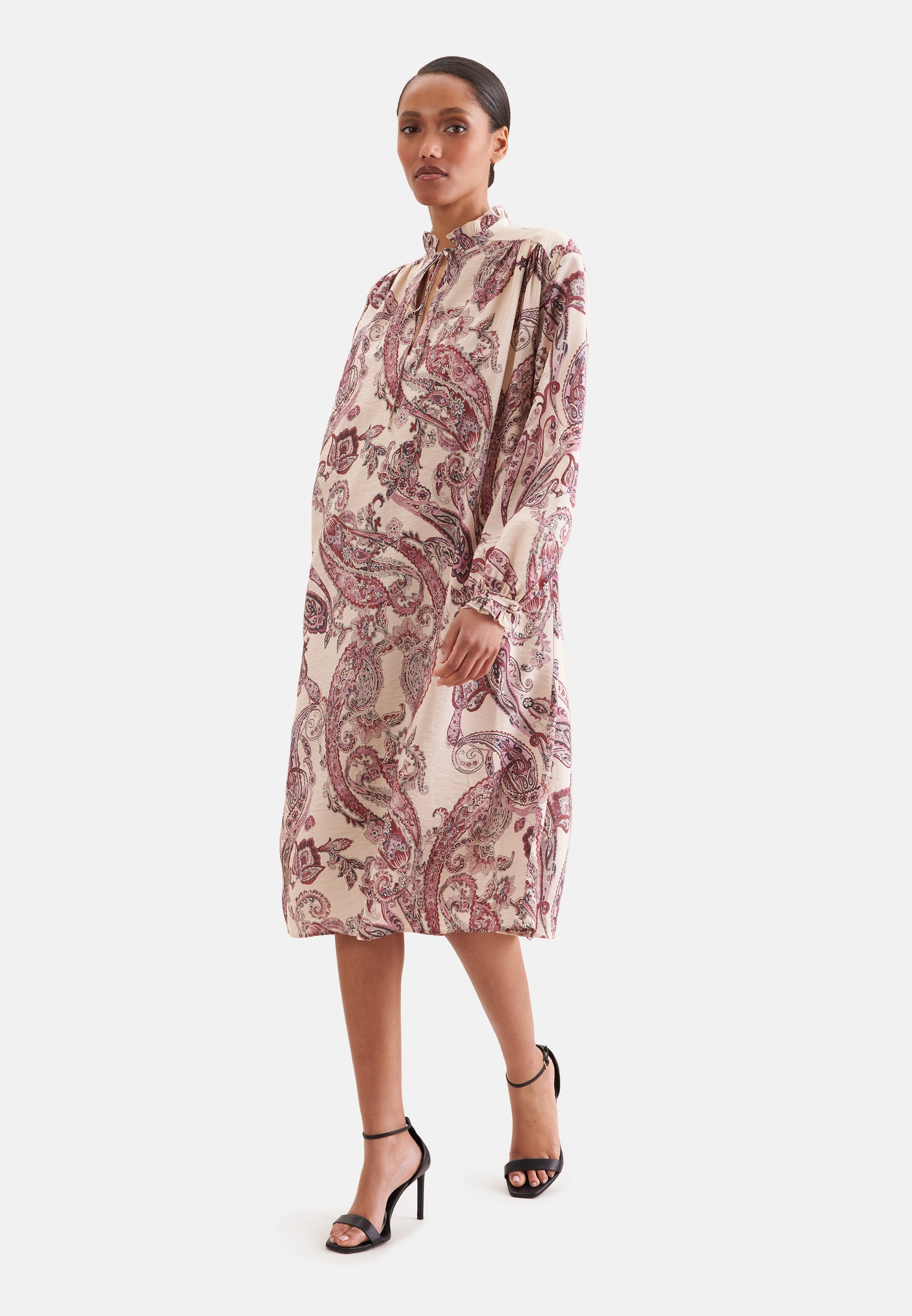 seidensticker Sommerkleid 1/1 Rundhals Druck