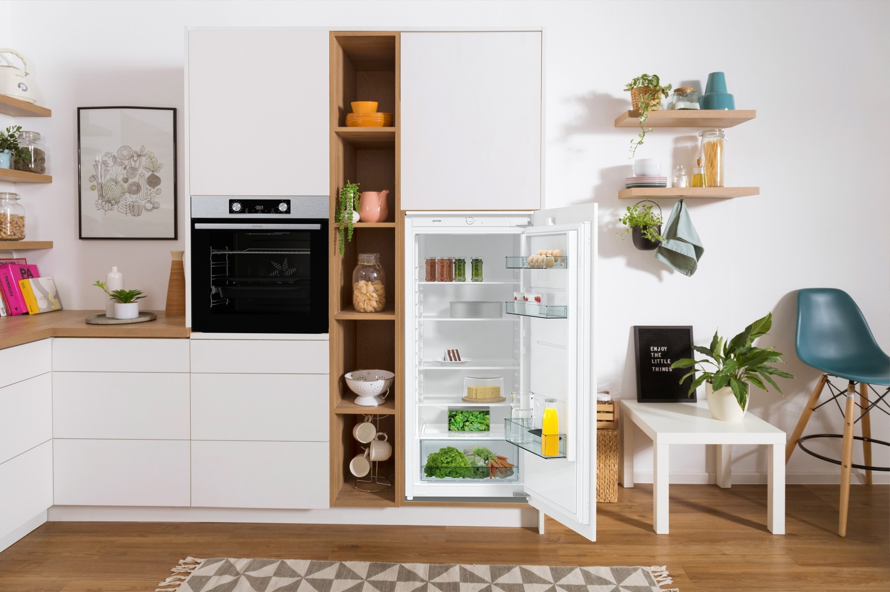 GORENJE Einbaukühlschrank »RI 412 EE1«, 199 Liter Volumen