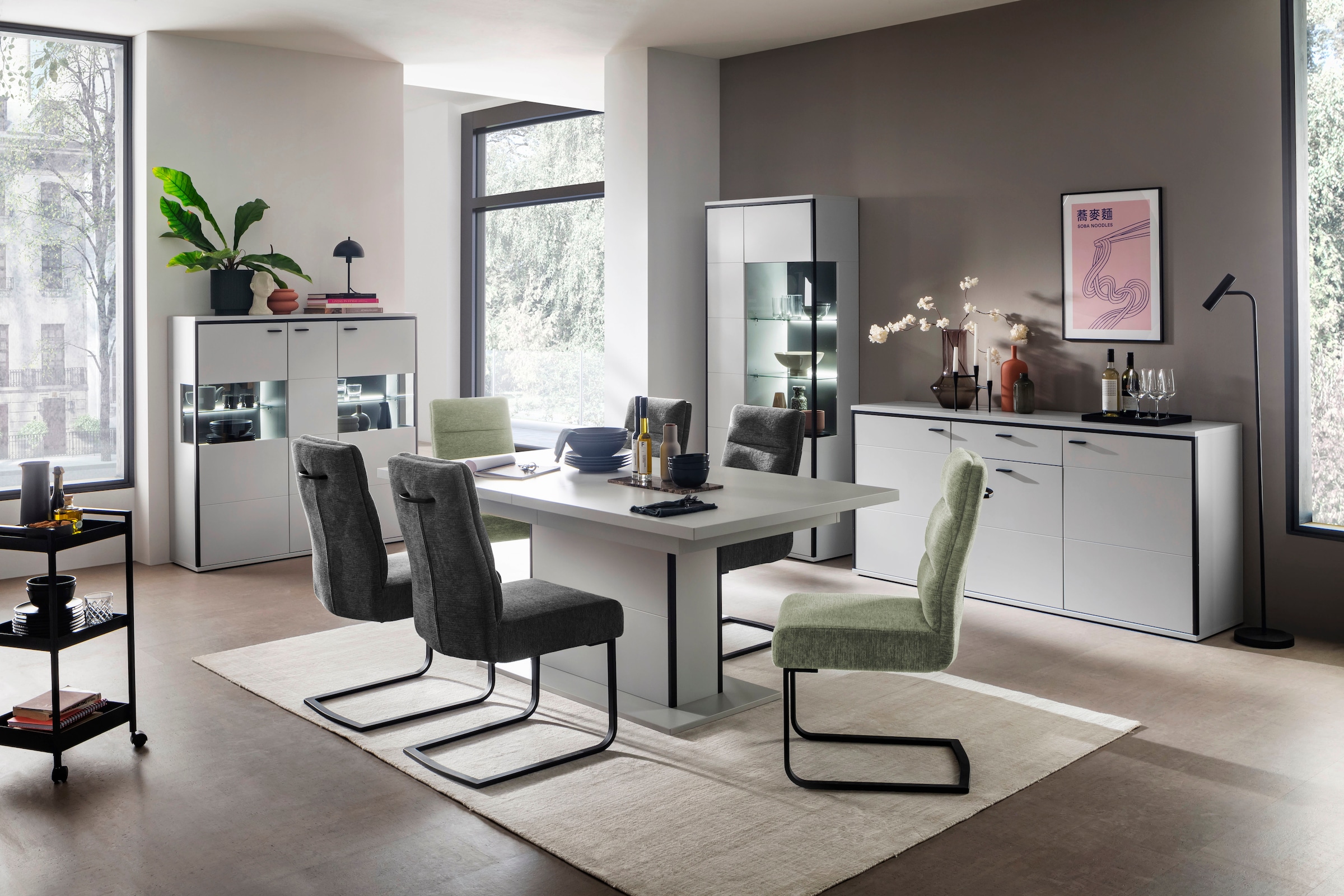 MCA furniture Esszimmerstuhl »LIMASSOL«, Chenille kaufen | UNIVERSAL