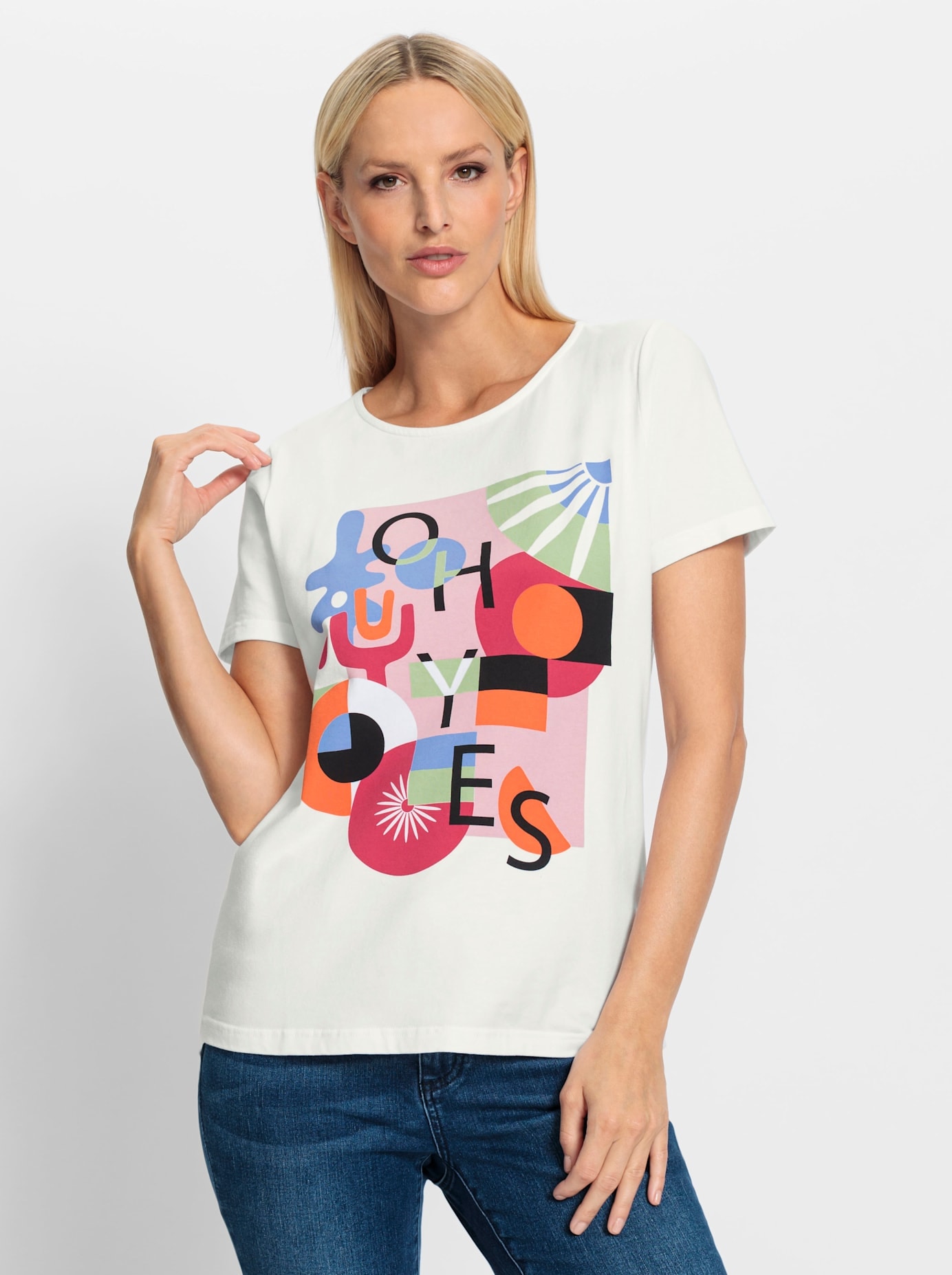heine T-Shirt »Shirt«, (1 tlg.)