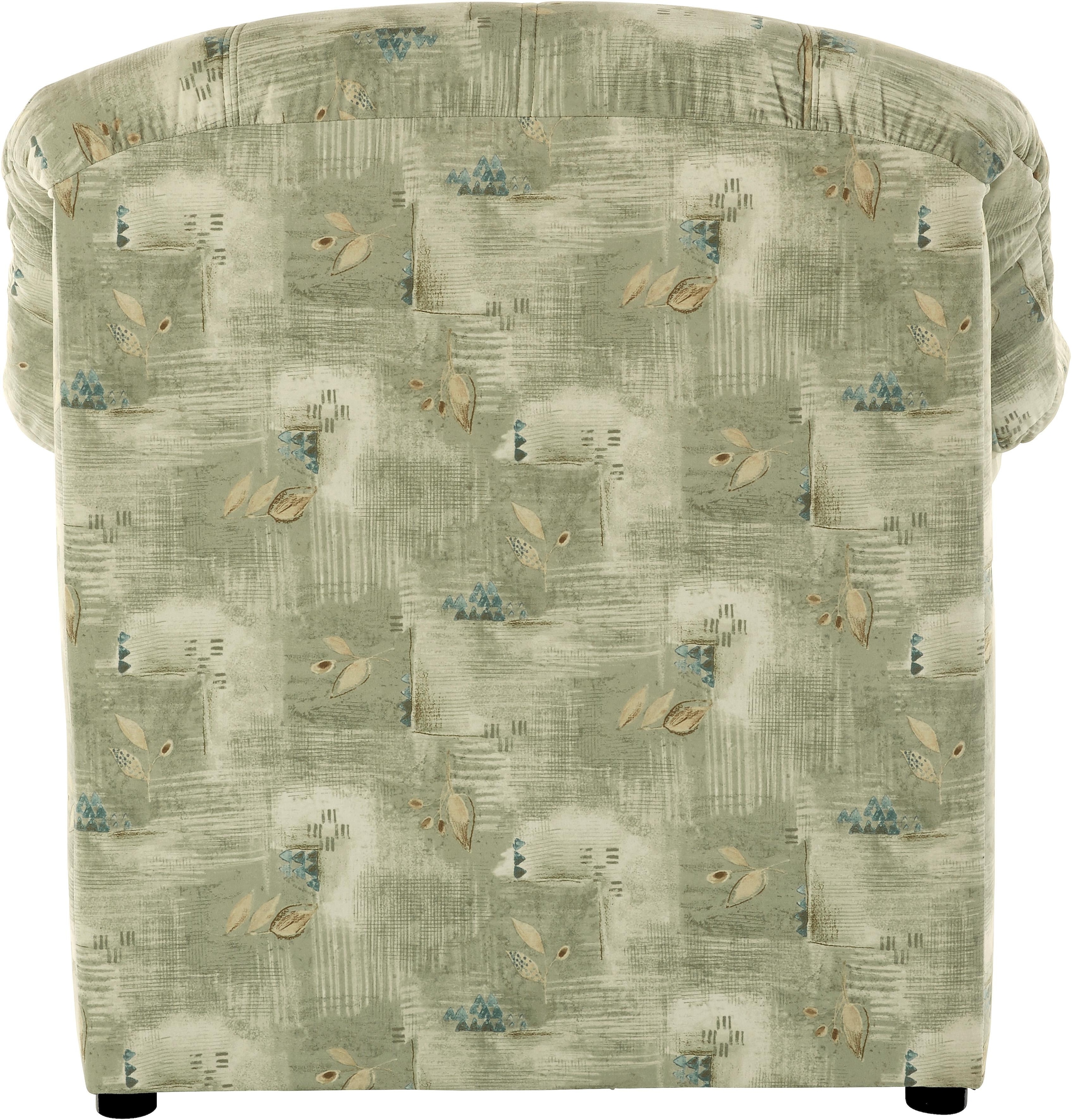 DOMO collection Sessel »Bahia«, Microfaser, natur