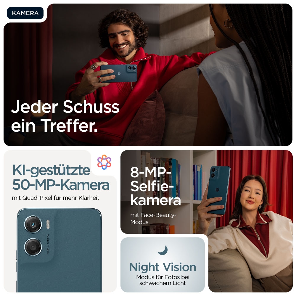 Motorola Smartphone »moto g06« PANTONE® Tapestry