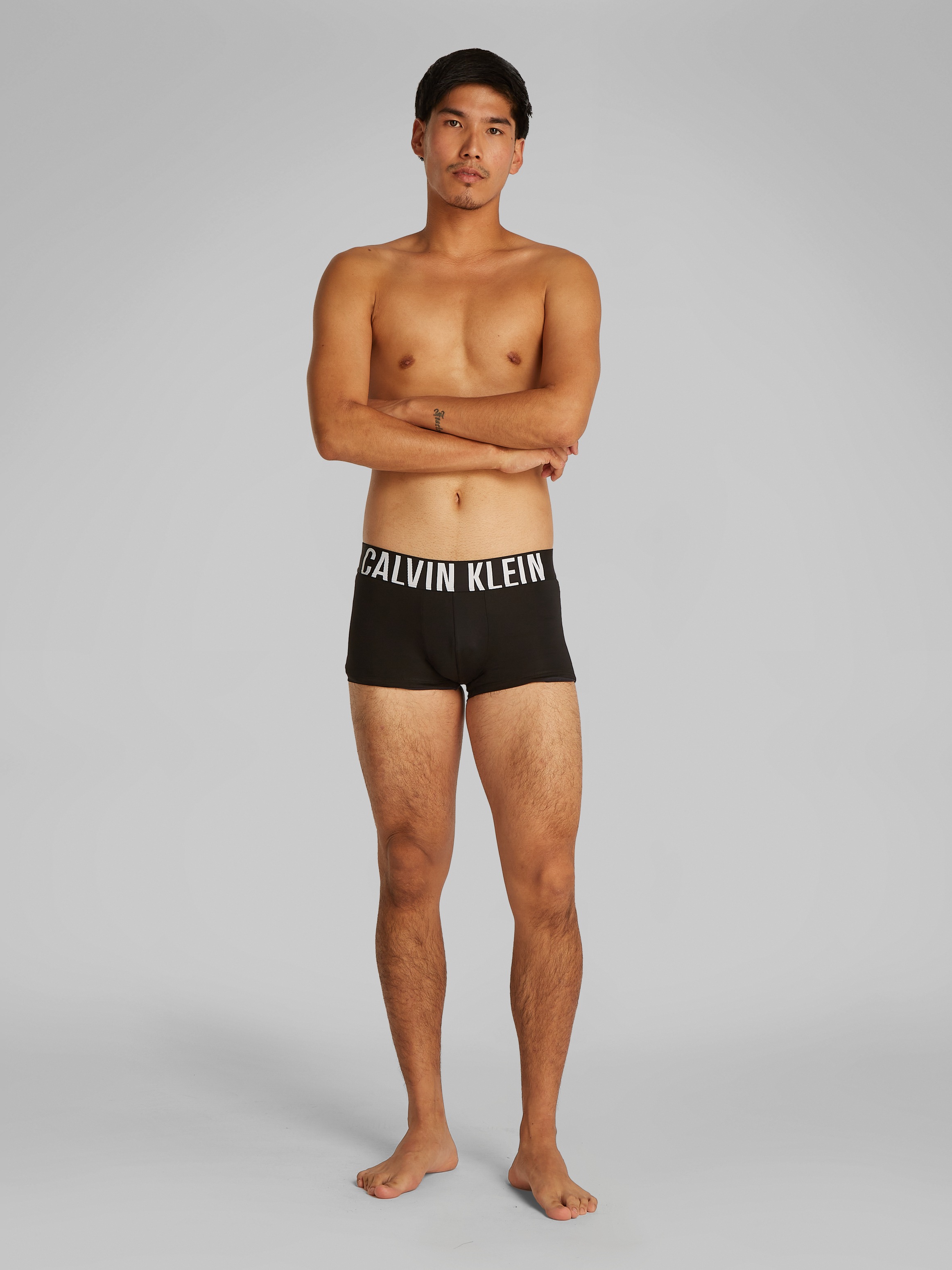 Calvin Klein Underwear Trunk »LOW RISE TRUNK 3PK«, (Packung, 3 St., 3er-Pack), mit Logobund