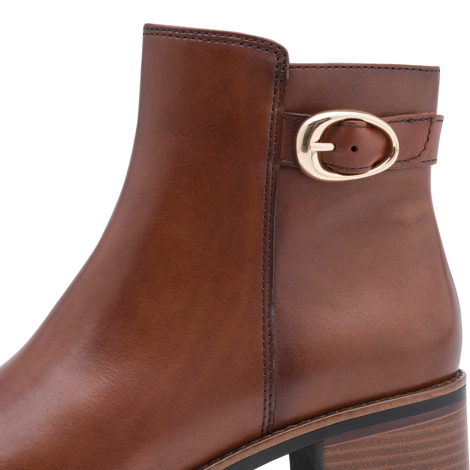 MARCO TOZZI Stiefelette  Blockabsatz, Ankle Boots mit modischer Zierschnalle