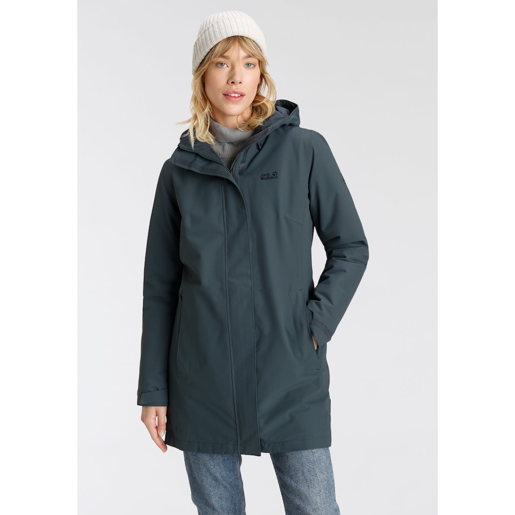 Jack Wolfskin Parka »KIOLA«, mit Kapuze