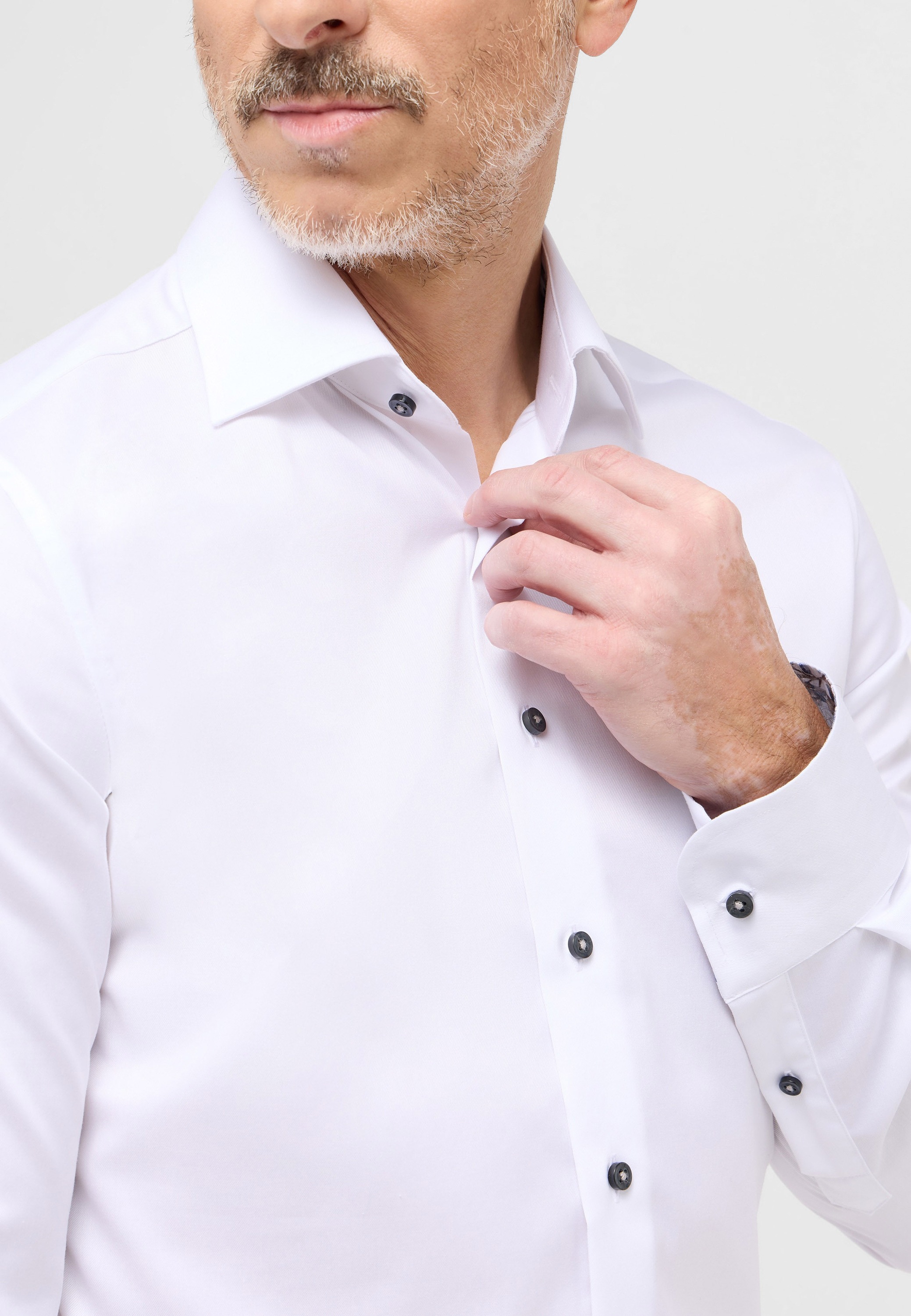 Eterna Langarmhemd »SLIM FIT«, NON IRON (bügelfrei)