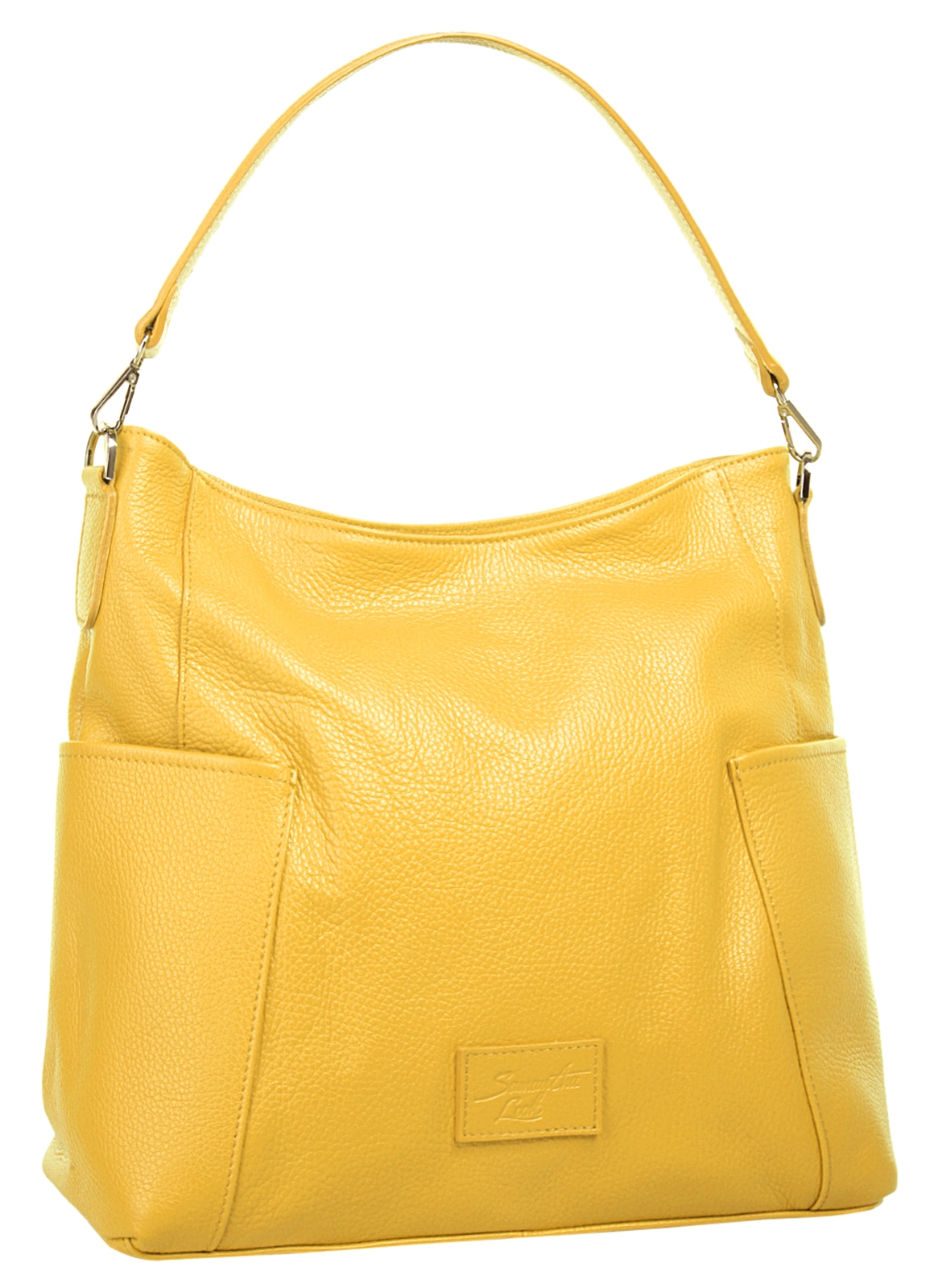 Samantha Look Shopper echt Leder, Made in Italy