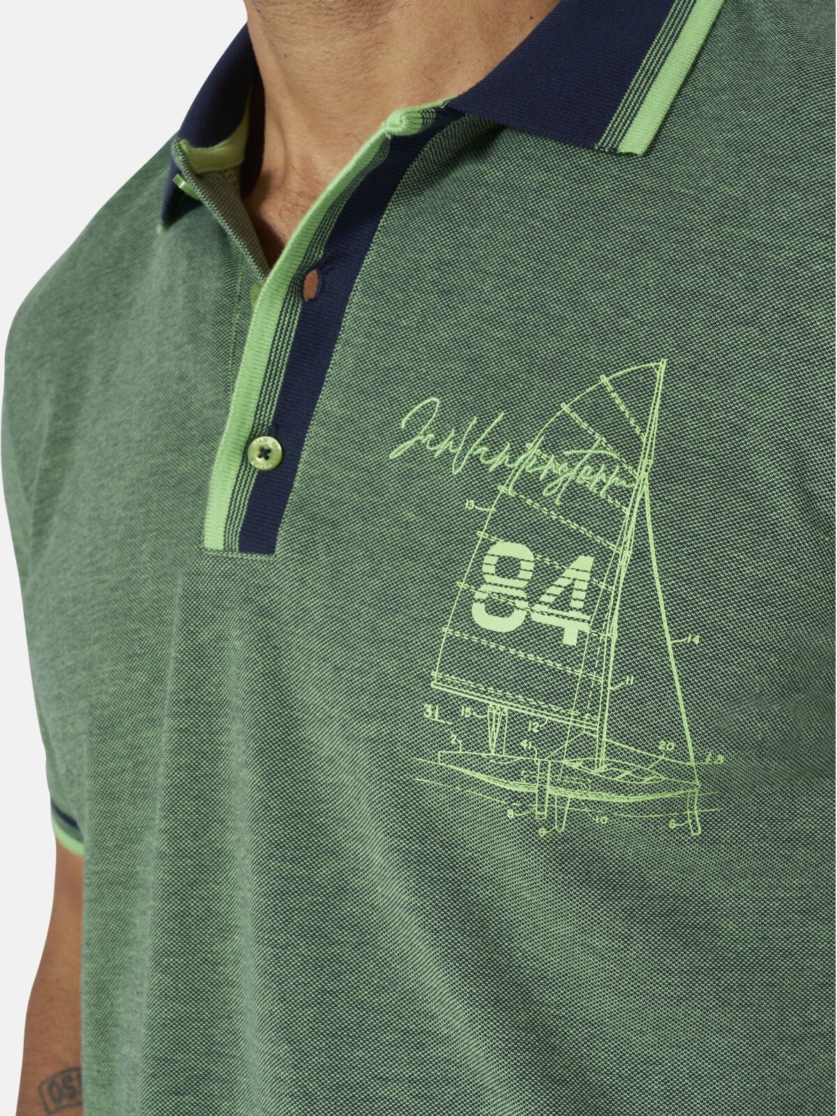 Jan Vanderstorm Poloshirt »Poloshirt HERFINN«