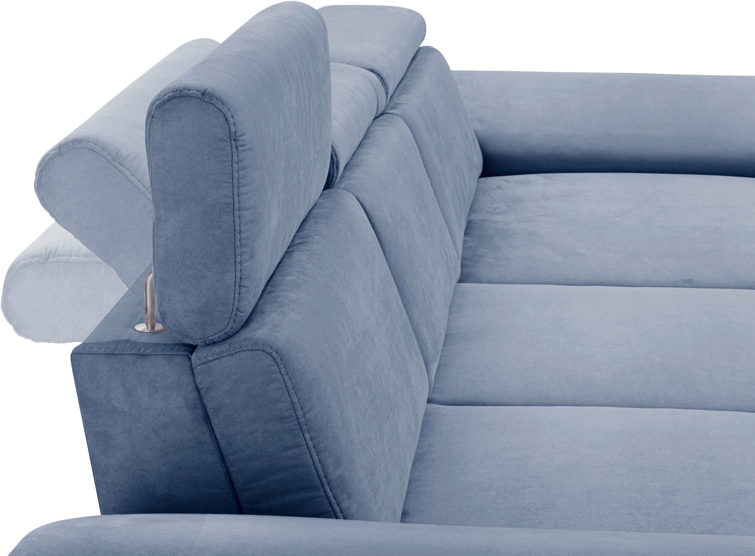 sit&more Ecksofa »Scorpio L-Form«, inklusive Sitztiefenverstellung, wahlweise mit Kopfverstellung