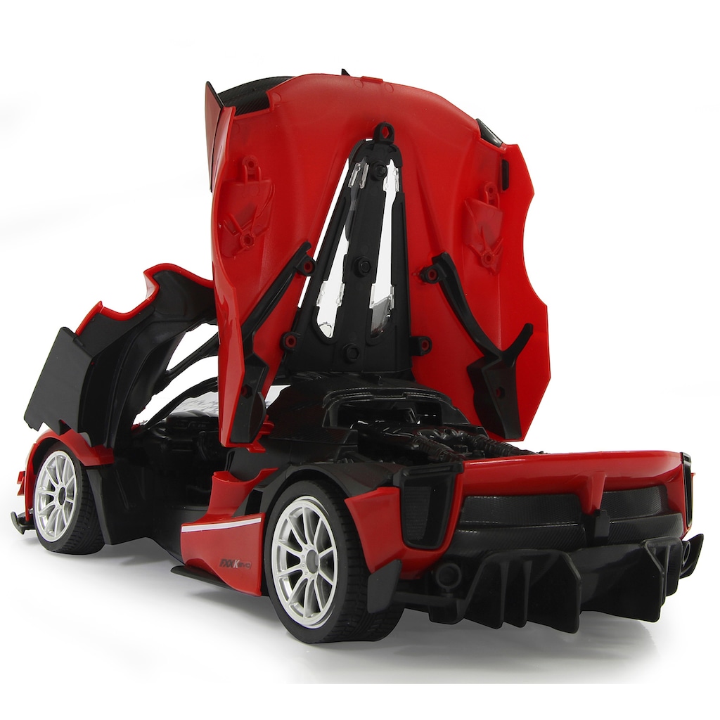 Jamara Modellbausatz »Ferrari FXX K Evo 1:18, rot - 2,4 GHz«, 1:18