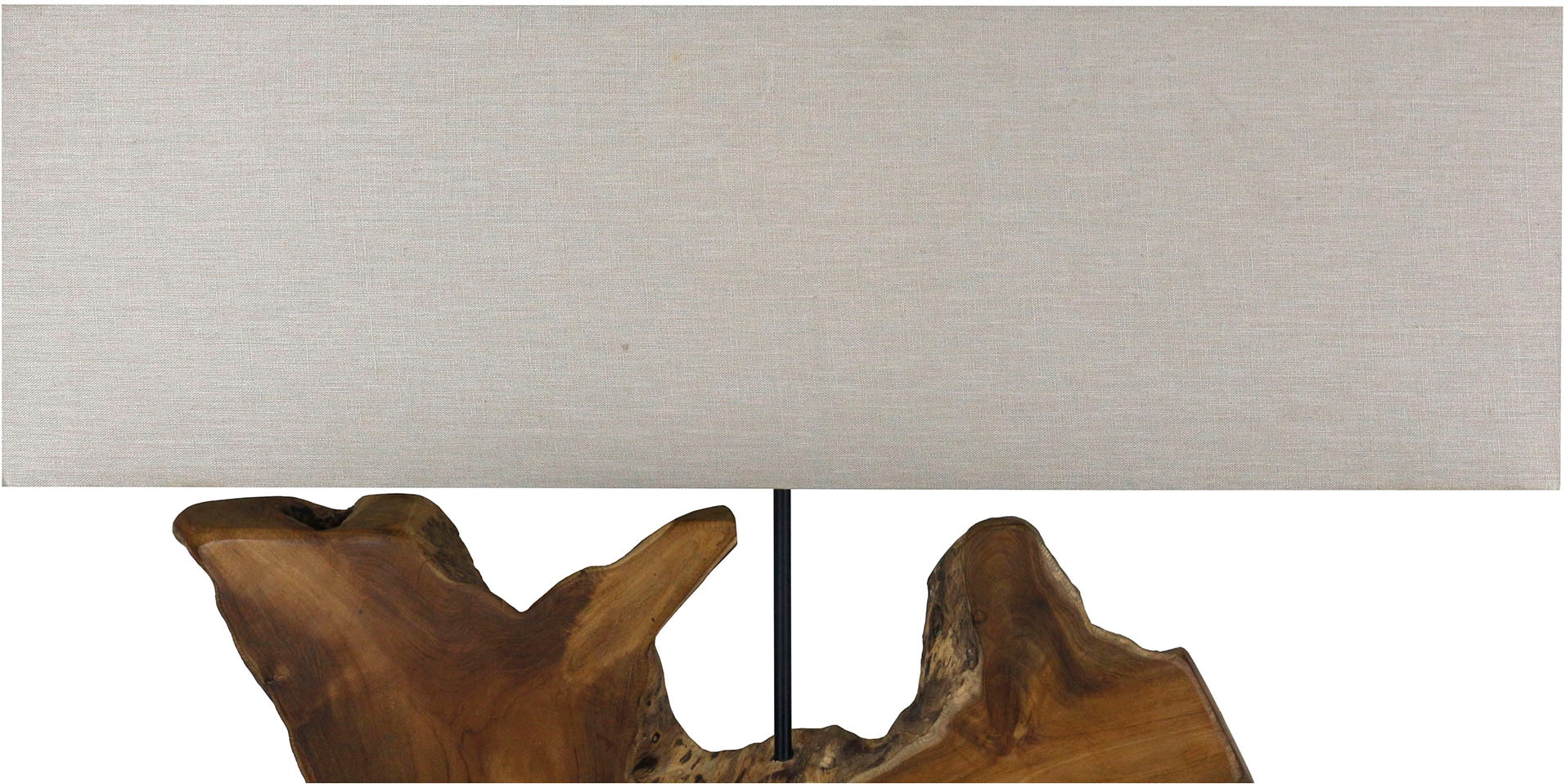 SalesFever Tischleuchte »Treibholz« E27 1 Stk. handgefertigt