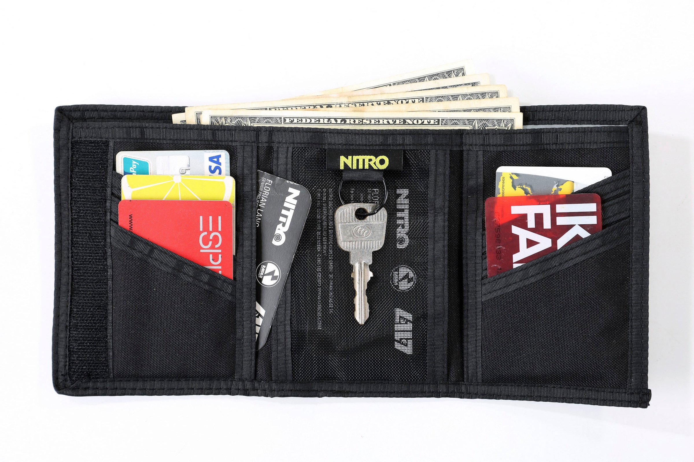 NITRO Geldbörse »Wallet«, Geldbeutel, Wallet, Portmonaie, Etui für Scheine und Münzen