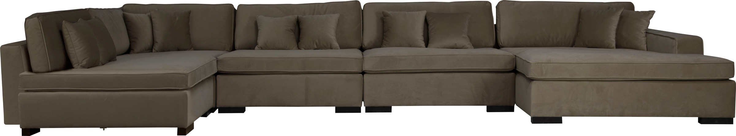 Guido Maria Kretschmer Home&Living Wohnlandschaft »Skara XXL U-Form«, Lounge-Sofa XXL mit Federkern-Polsterung, in vielen Bezugsvarianten