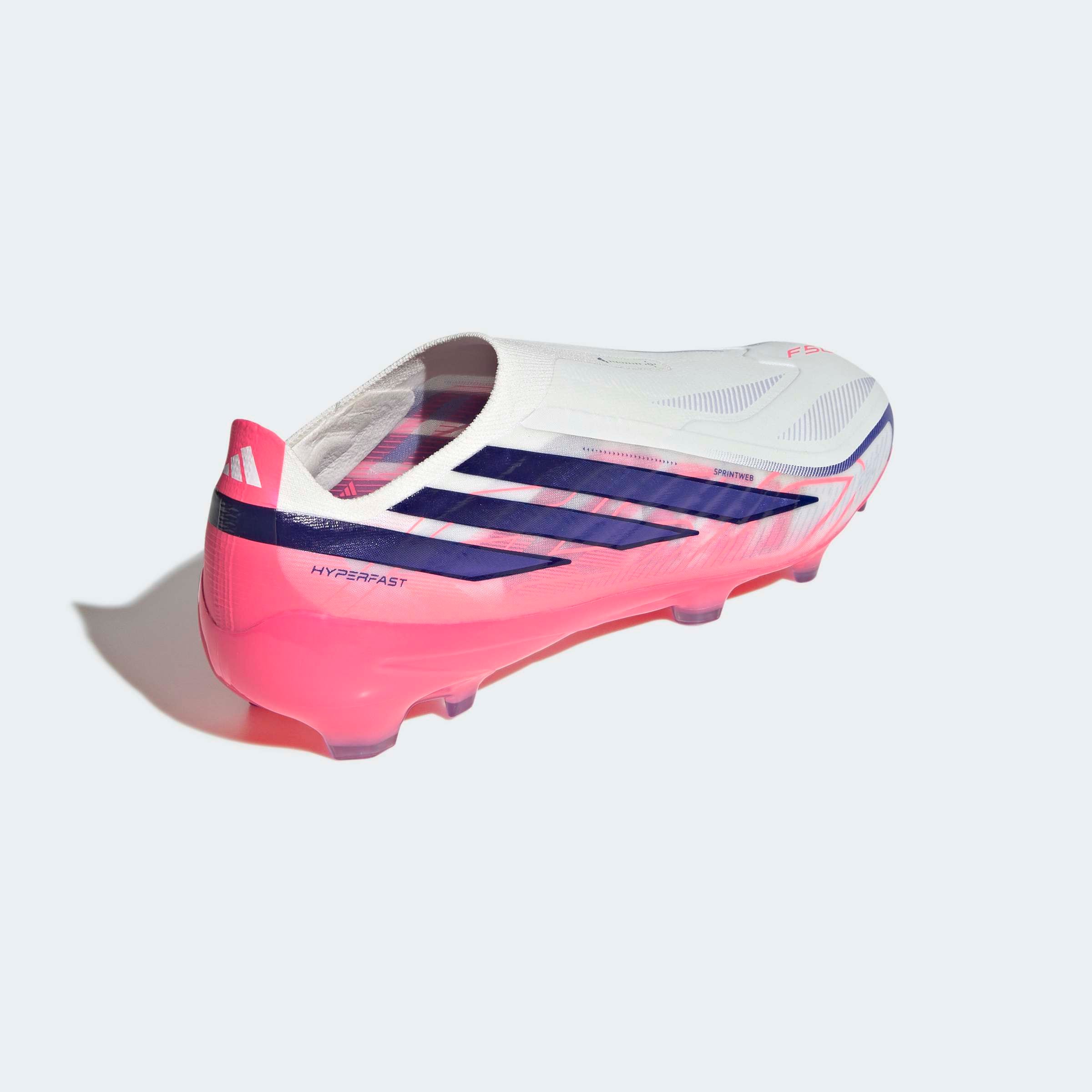 adidas Performance Fußballschuh »F50 HYPERFAST PRO , FESTE BÖDEN, SCHNÜRLOS«  Außensohle für Rasen und feste Böden