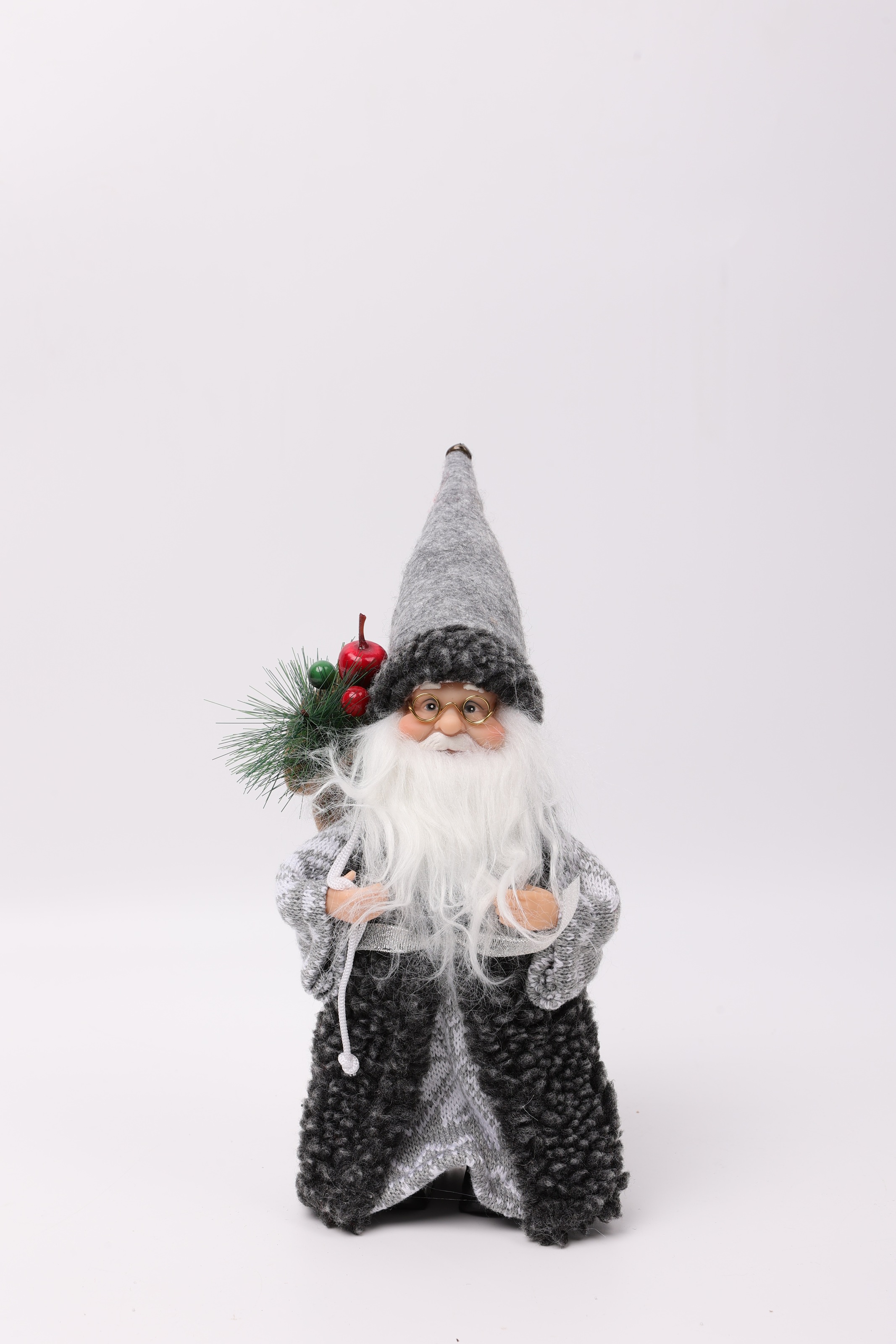 OTTO home Weihnachtsmann »Dekoration für Weihnachten, klassisch -traditionell oder skandi-grau« mit Sack und Geschenken, jeweils in 2 Größen: ca. 25 oder 45 cm hoch