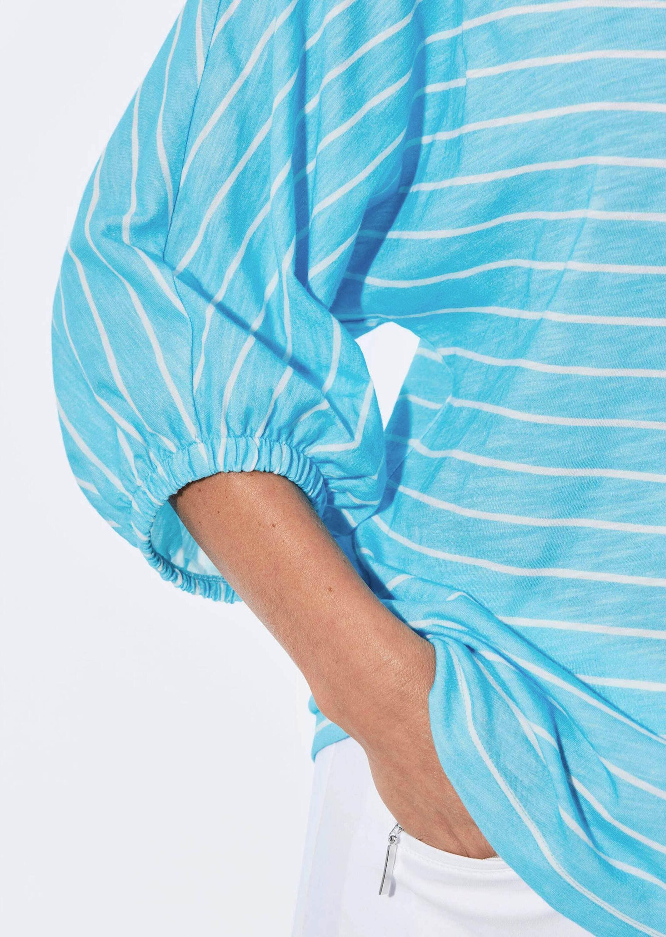 GOLDNER Kurzarmshirt »Shirt Shirt aus Effektgarn«