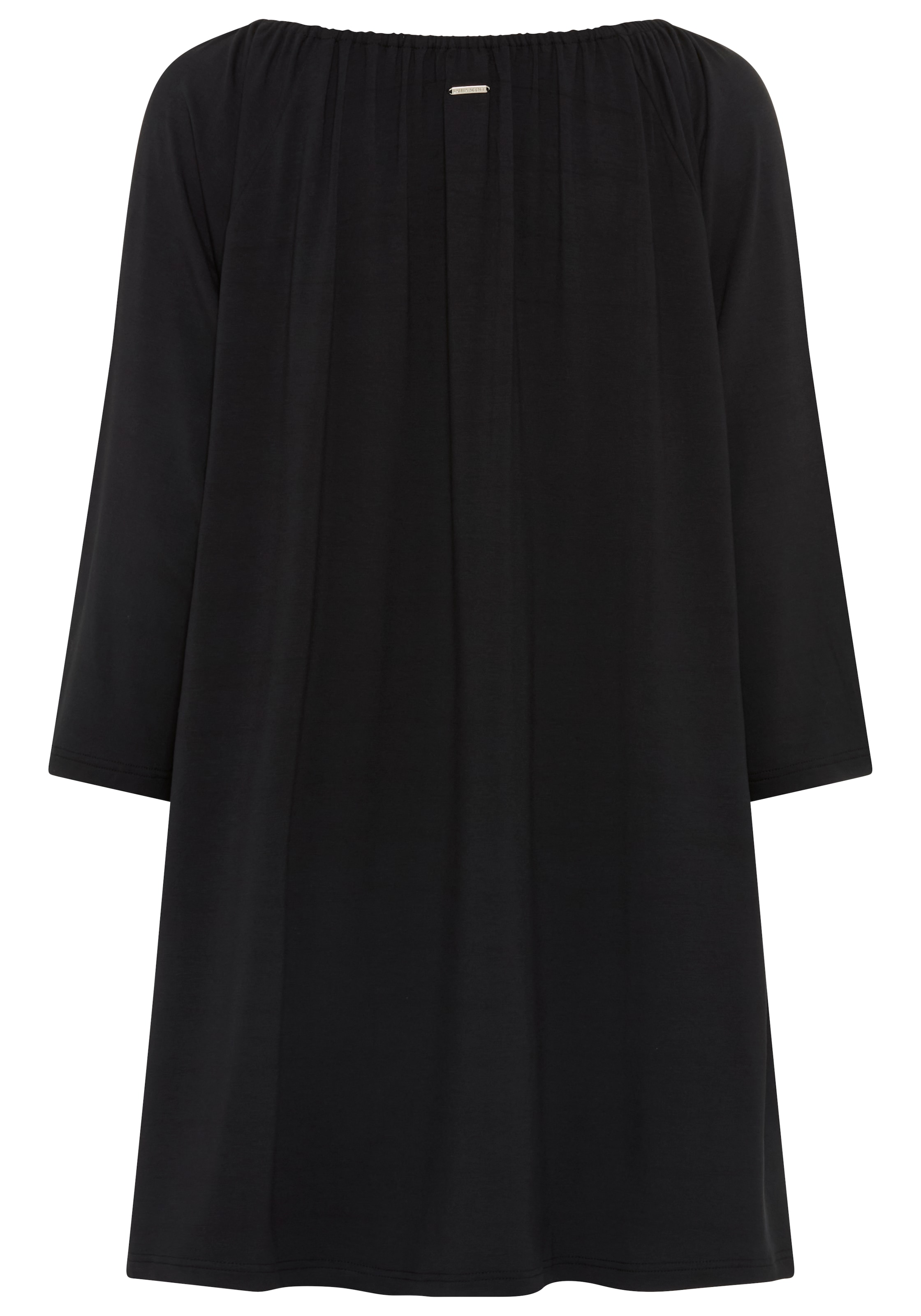 Laura Scott CURVE Longshirt im A-Shape mit krempelbaren Ärmeln