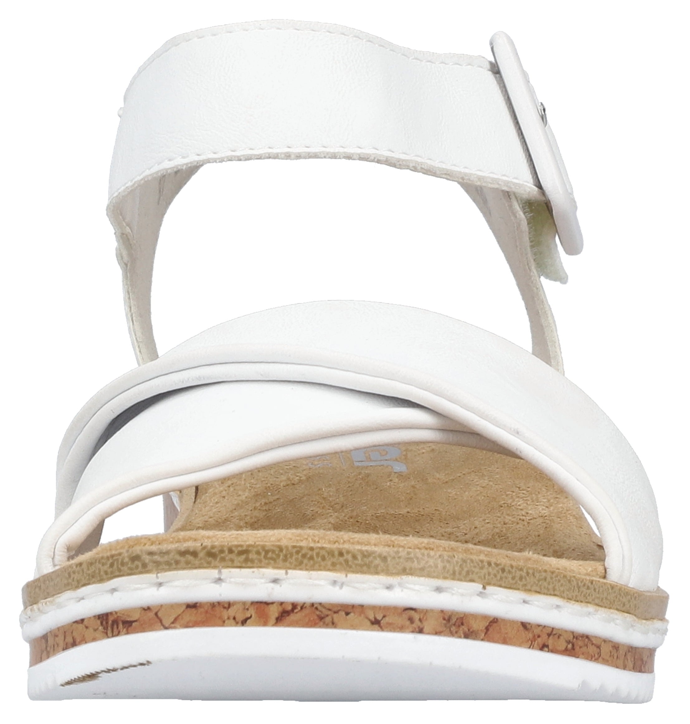 Rieker Sandalette  Keilsandale, Sommerschuh, Urlaubsschuh mit Klettriemchen