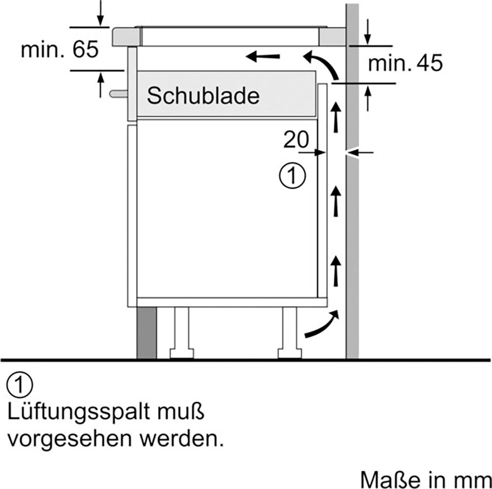 NEFF Flex-Induktions-Kochfeld von SCHOTT CERAN® »T66STX4L0«, mit intuitiver Twist Pad® Bedienung