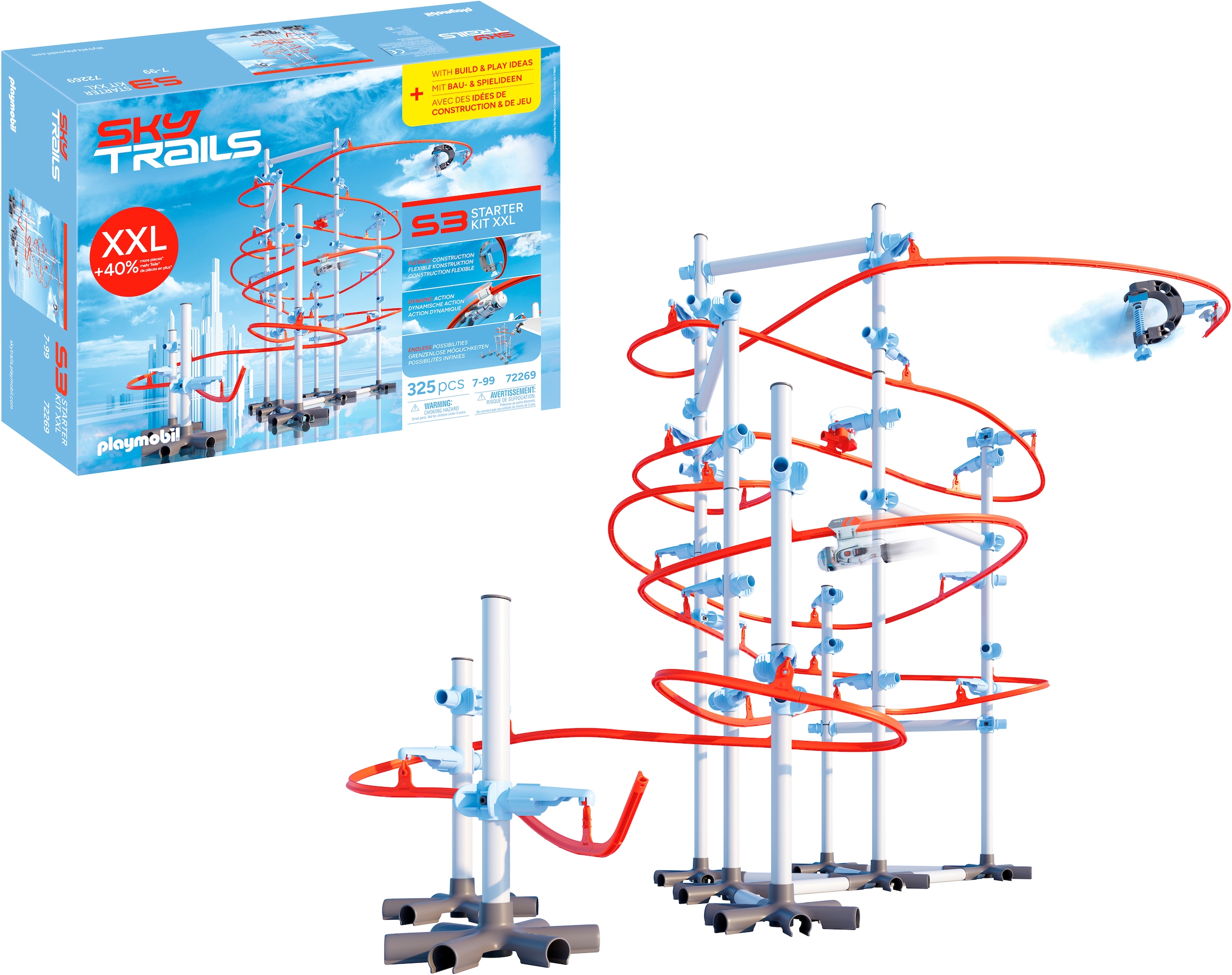 Playmobil® Konstruktions-Spielset »Starter Kit XXL (72269), SkyTrails« Made in Europe