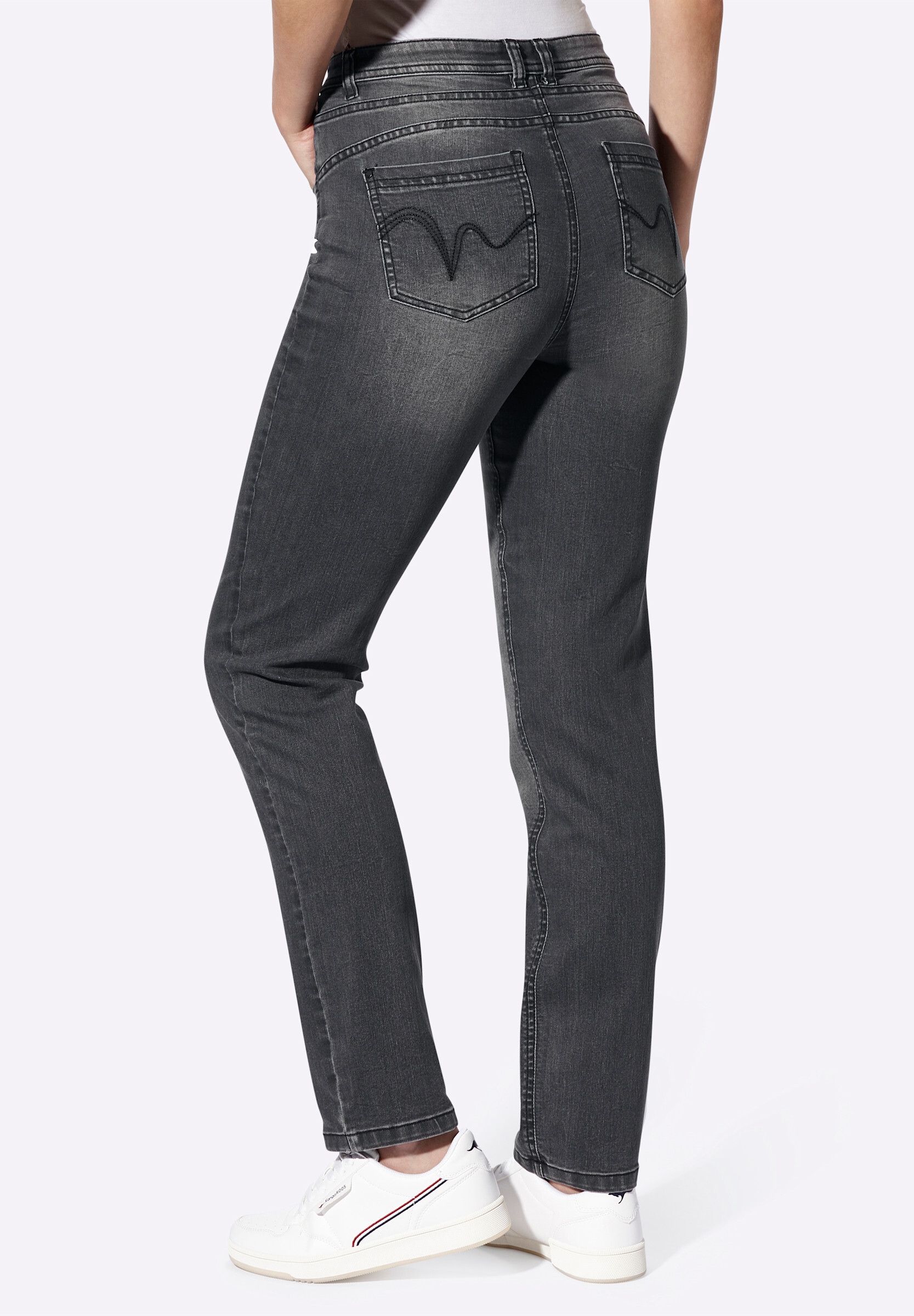 heine 5-Pocket-Jeans »Jeans 5-Pocket-Jeans mit Used-Waschung«