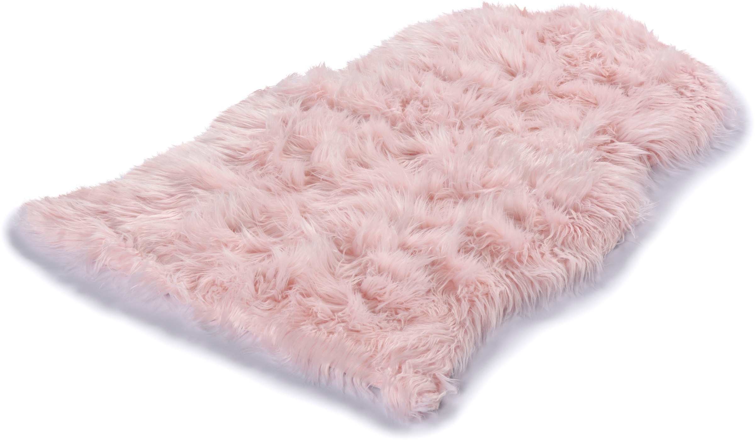 Gino Falcone Fellteppich »Mia«, fellförmig, 75 mm Höhe, Kunstfell, Hochflor - besonders weich durch Microfaser