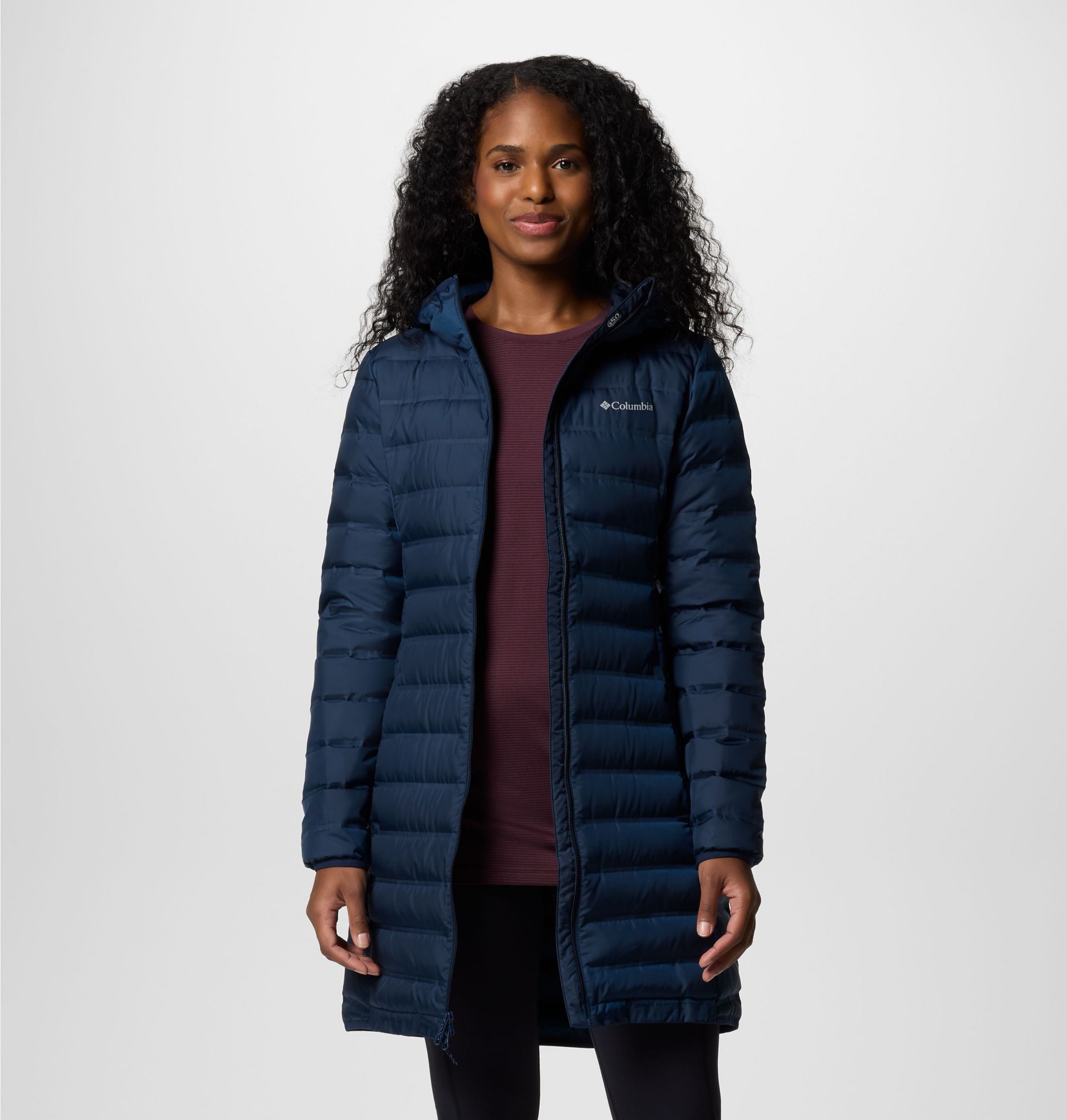 Columbia Daunenmantel »LAKE 22 II DOWN LONG HOODED JACKET«, (1 tlg.)