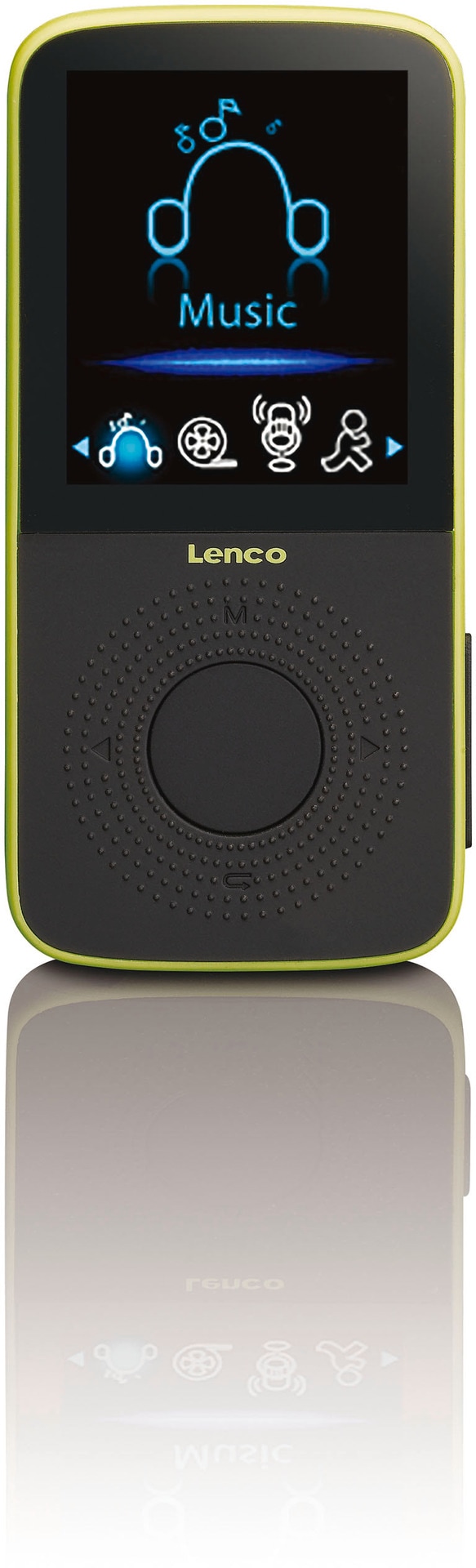 Lenco MP3-Player »PODO-153 MP3 Player mit integriertem Schrittzähler«, (4 GB)